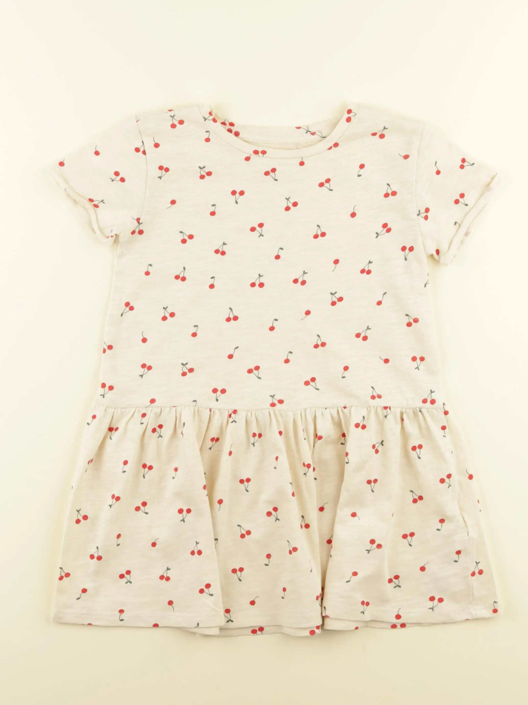 Vertbaudet - robe beige - 4 ans