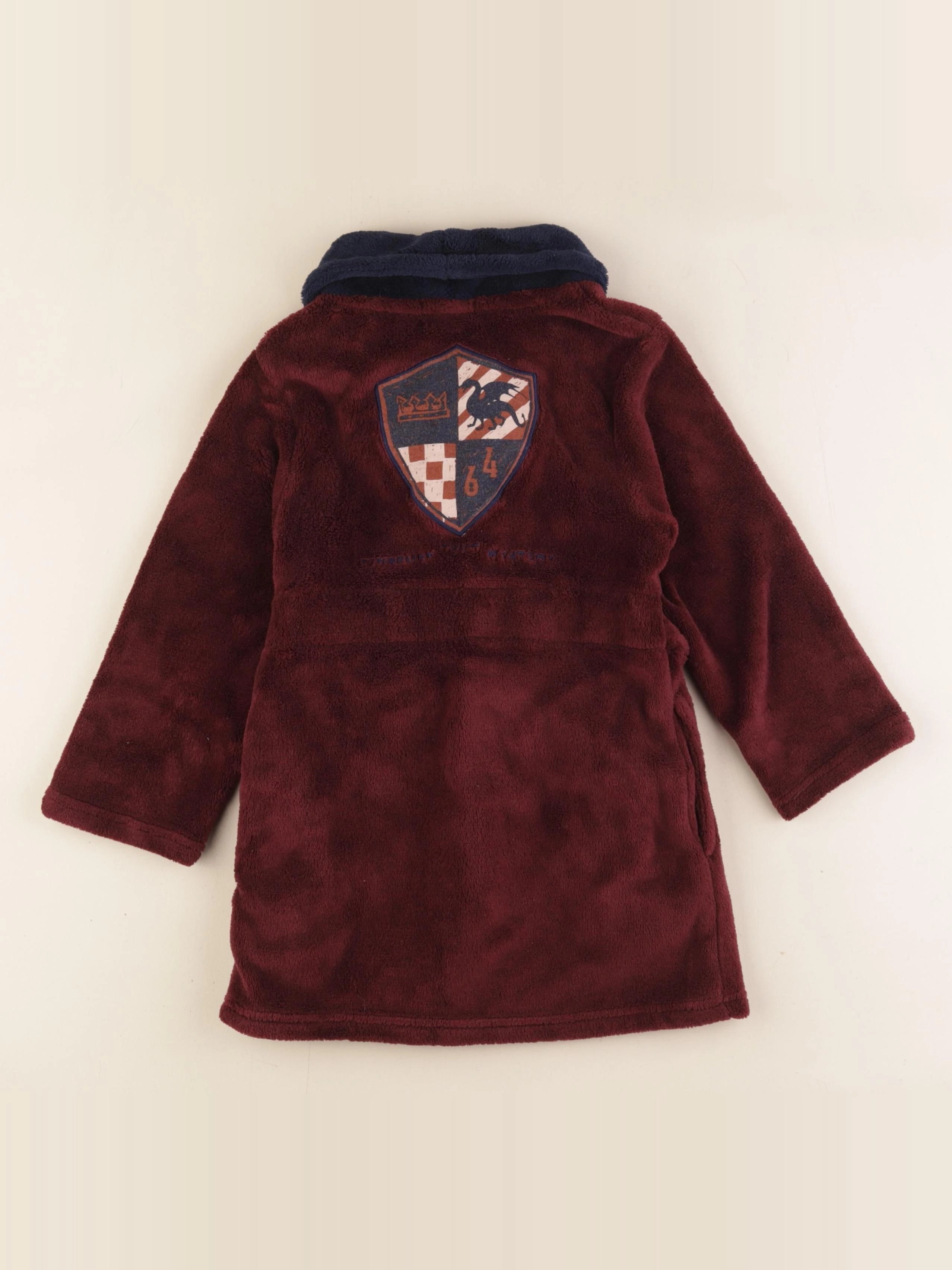 Vertbaudet - robe de chambre rouge - 4 ans