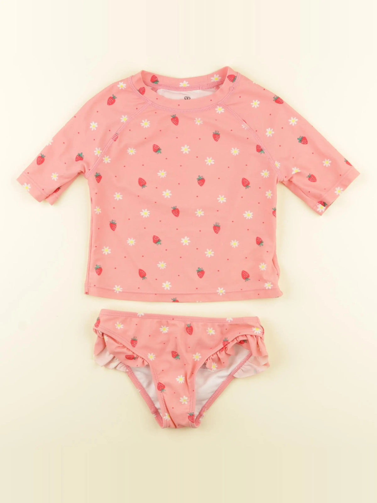 La Redoute - maillot de bain rose - 4 ans
