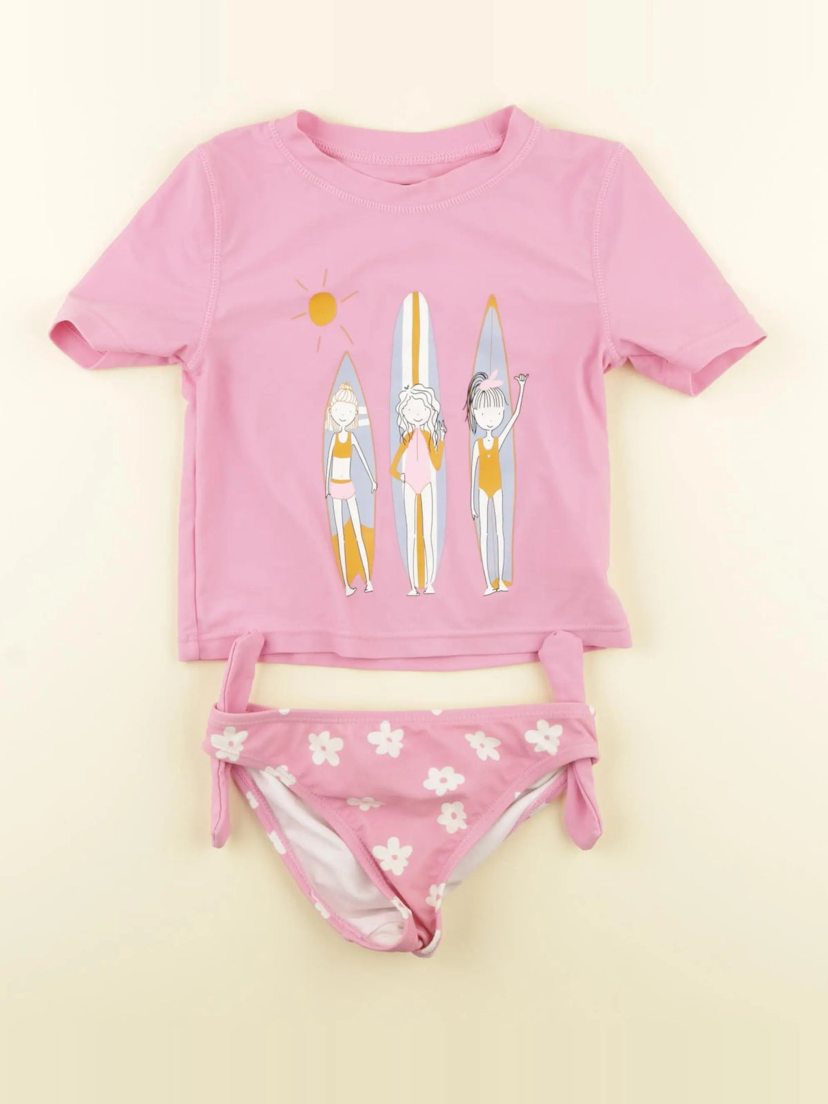 La Redoute - maillot de bain rose - 4 ans