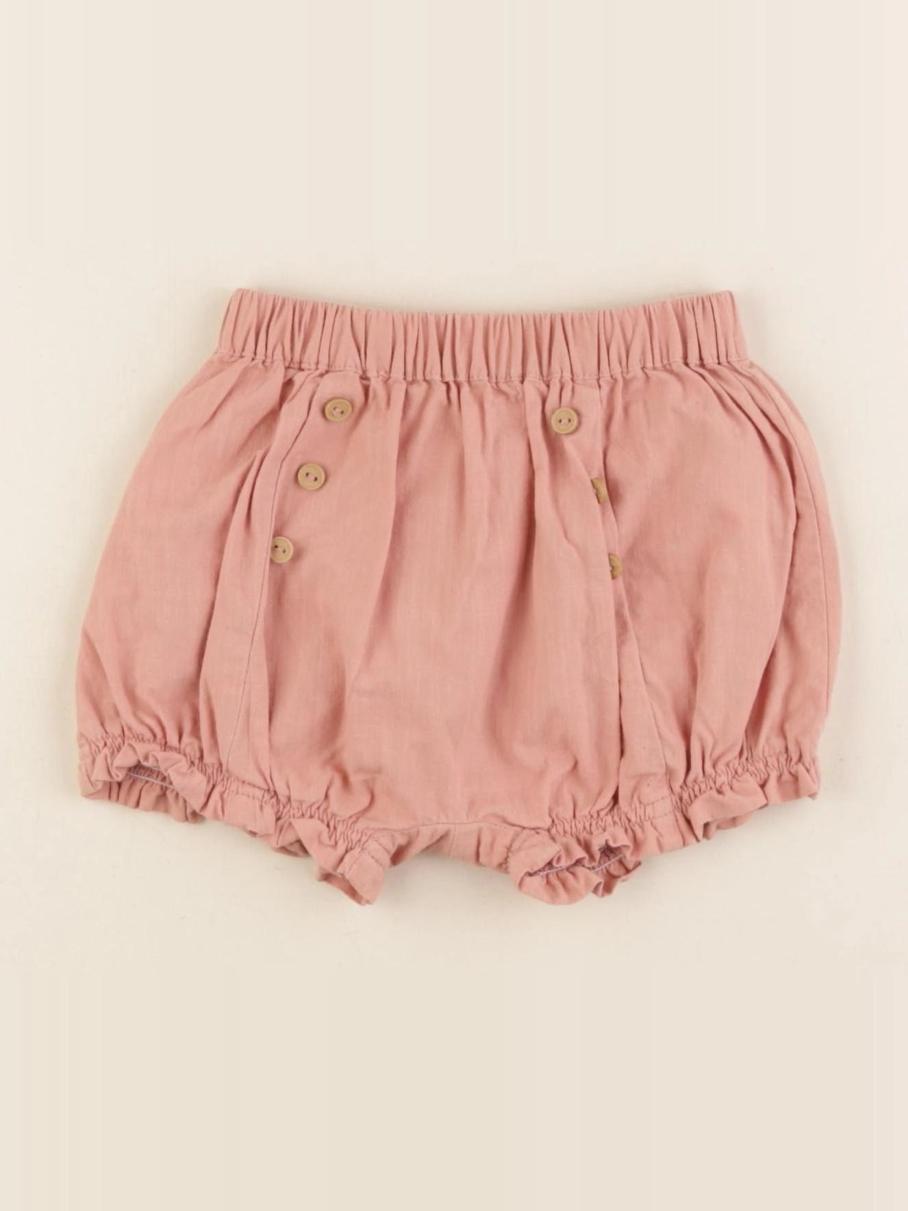 Vertbaudet - bloomer rose - 18 mois