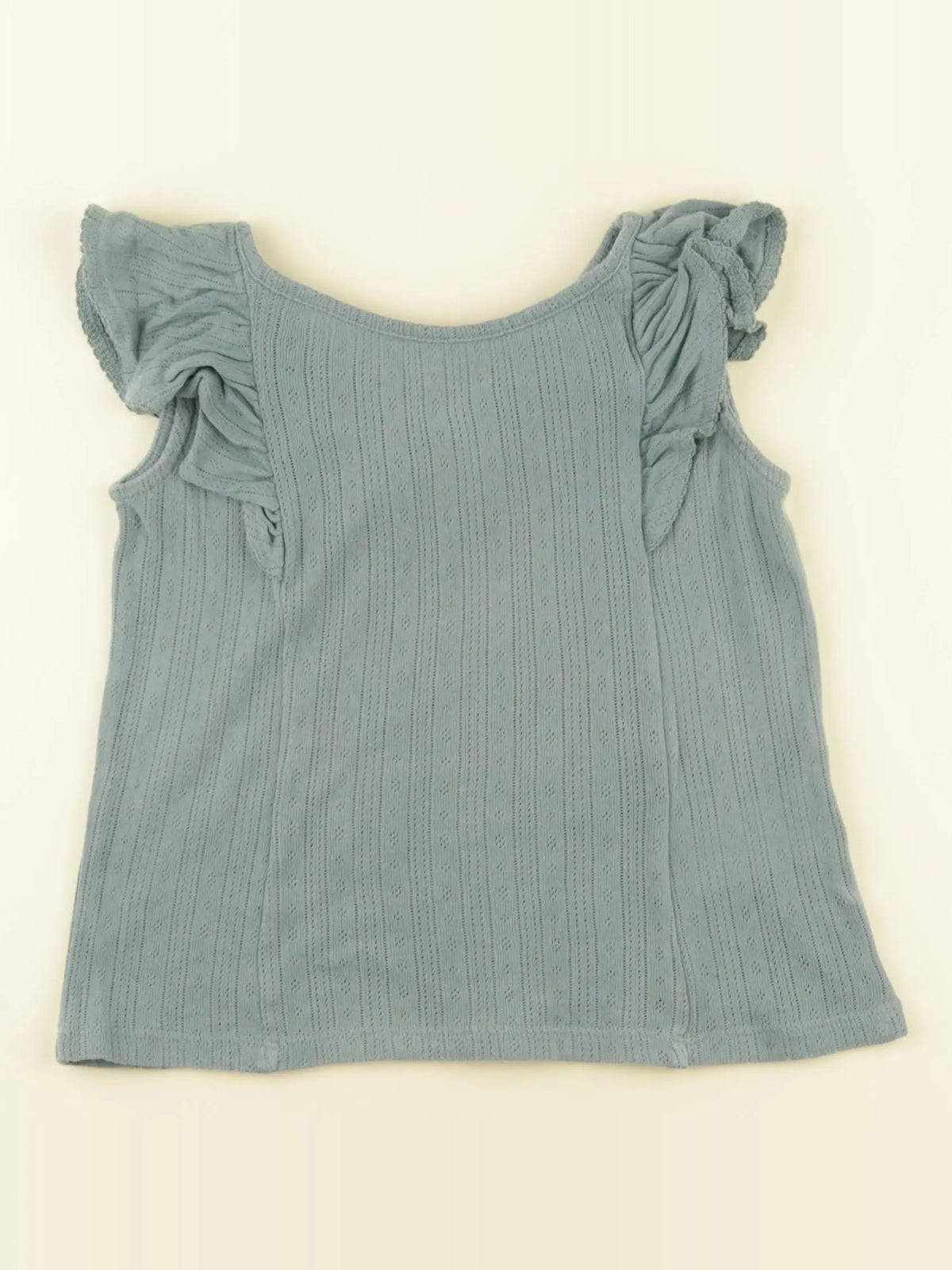 Vertbaudet - tee-shirt vert - 4 ans