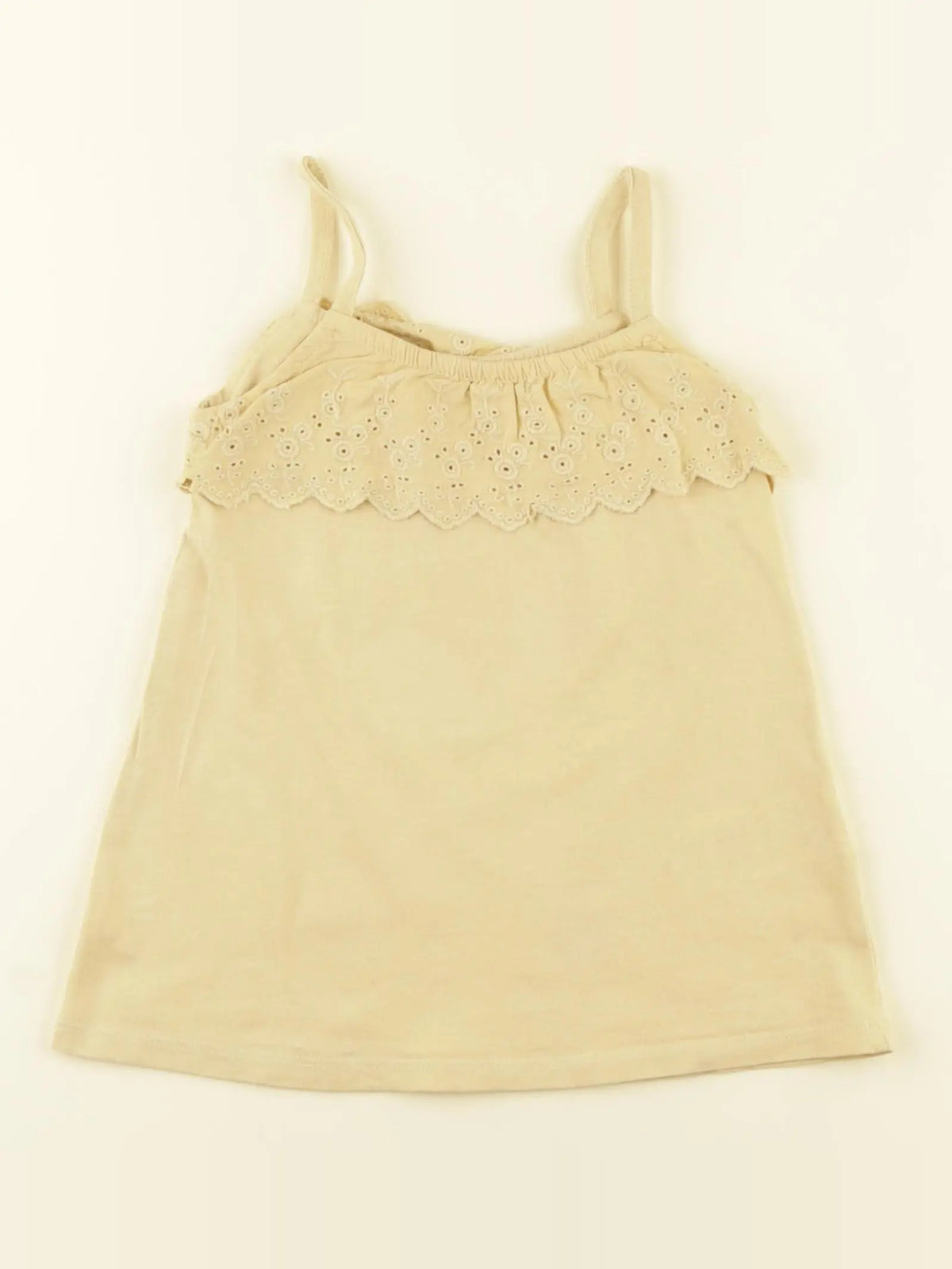 Vertbaudet - débardeur jaune - 4 ans