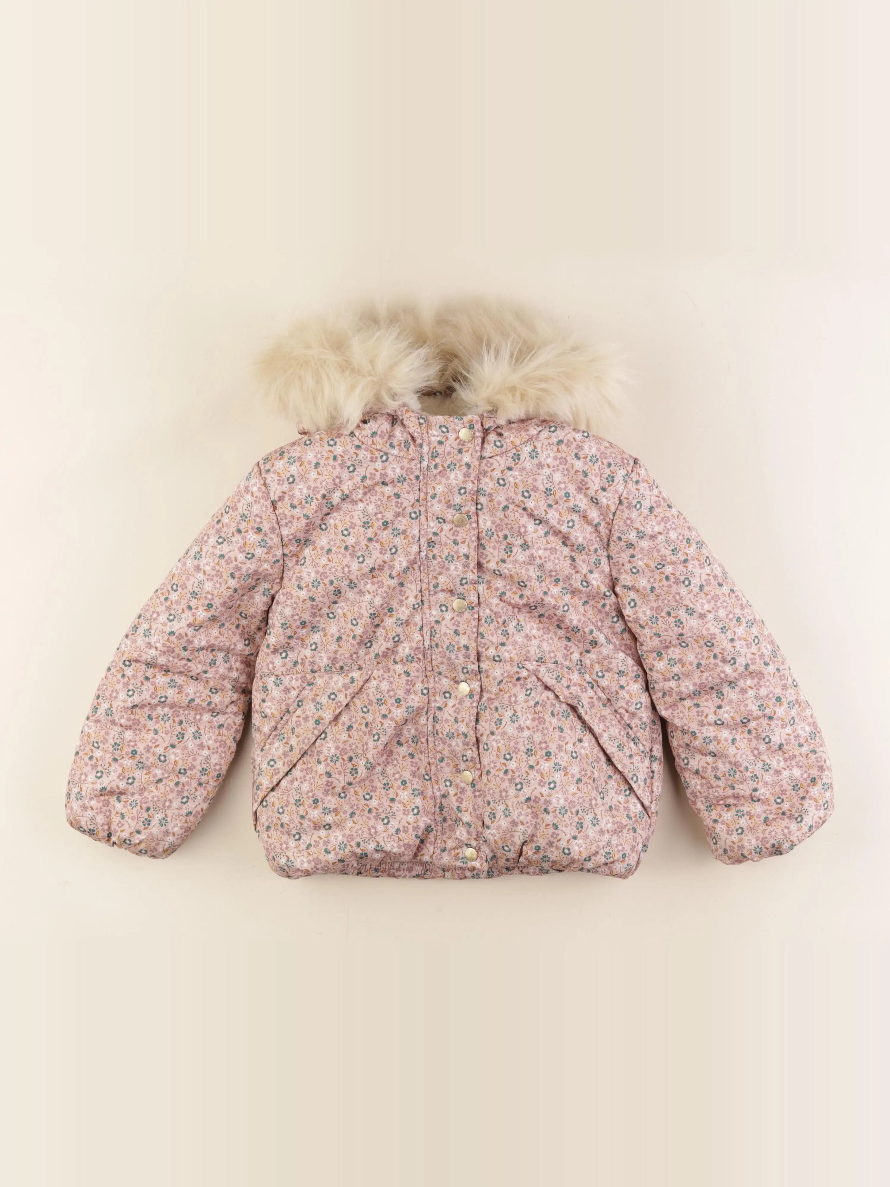 Vertbaudet - doudoune multicolore - 4 ans