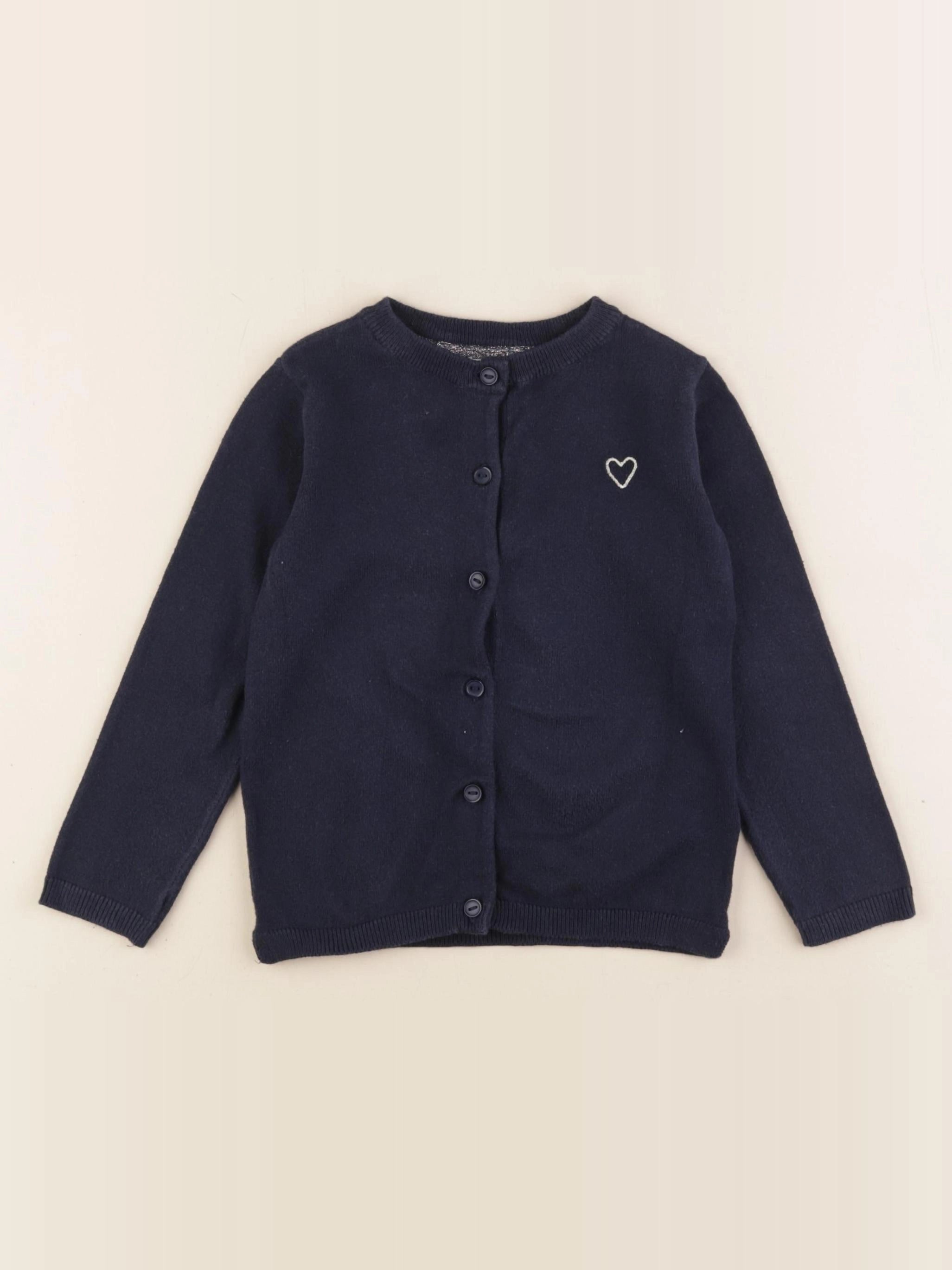 Vertbaudet - gilet bleu - 3 ans