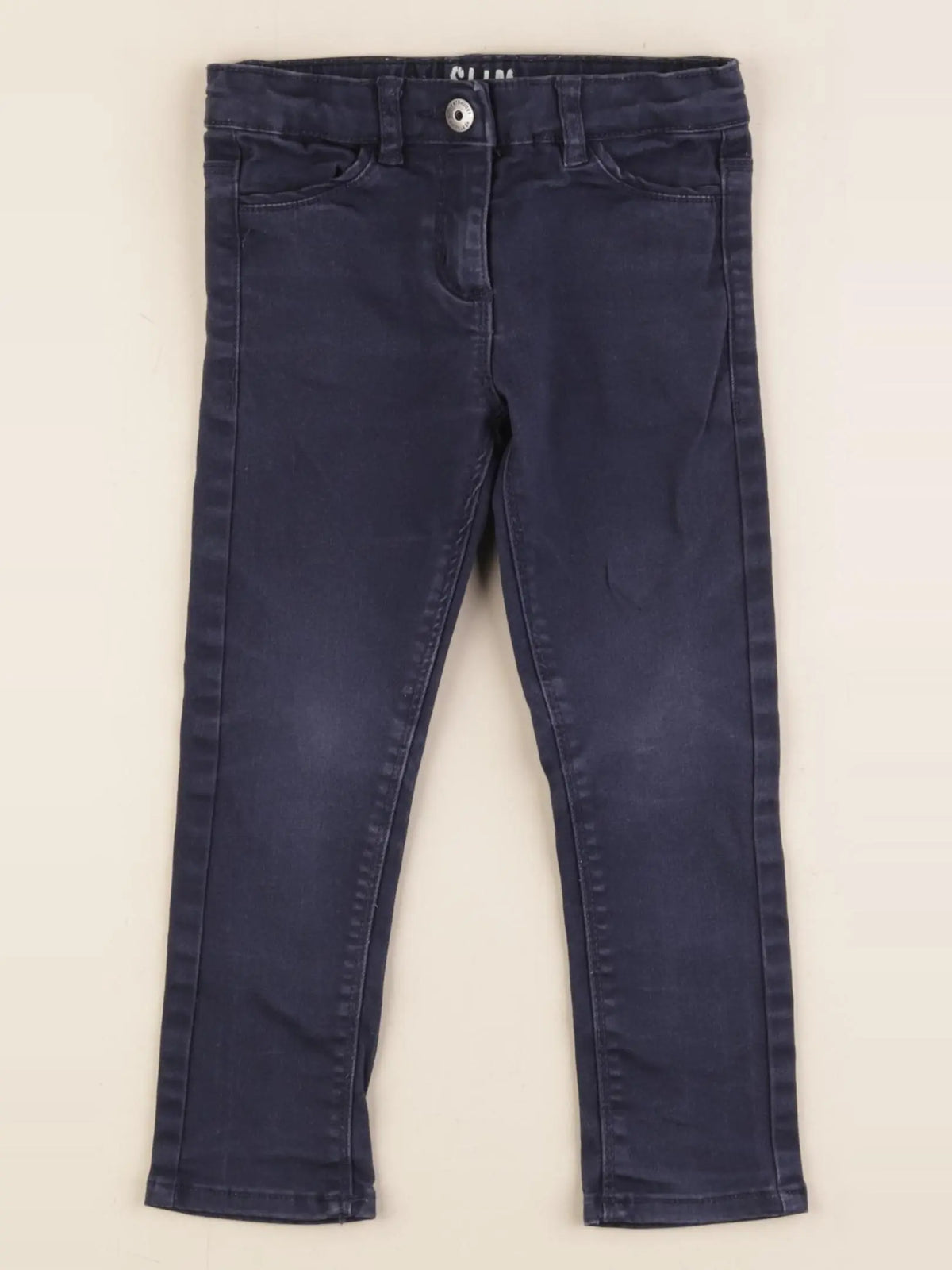 Vertbaudet - pantalon bleu - 3 ans