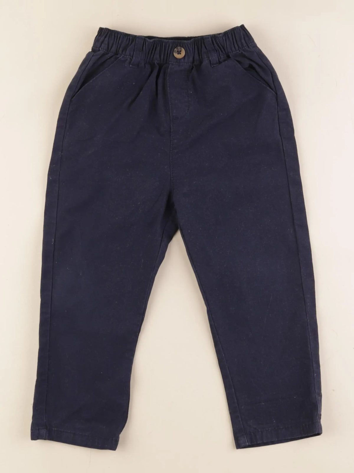 Vertbaudet - pantalon bleu - 36 mois