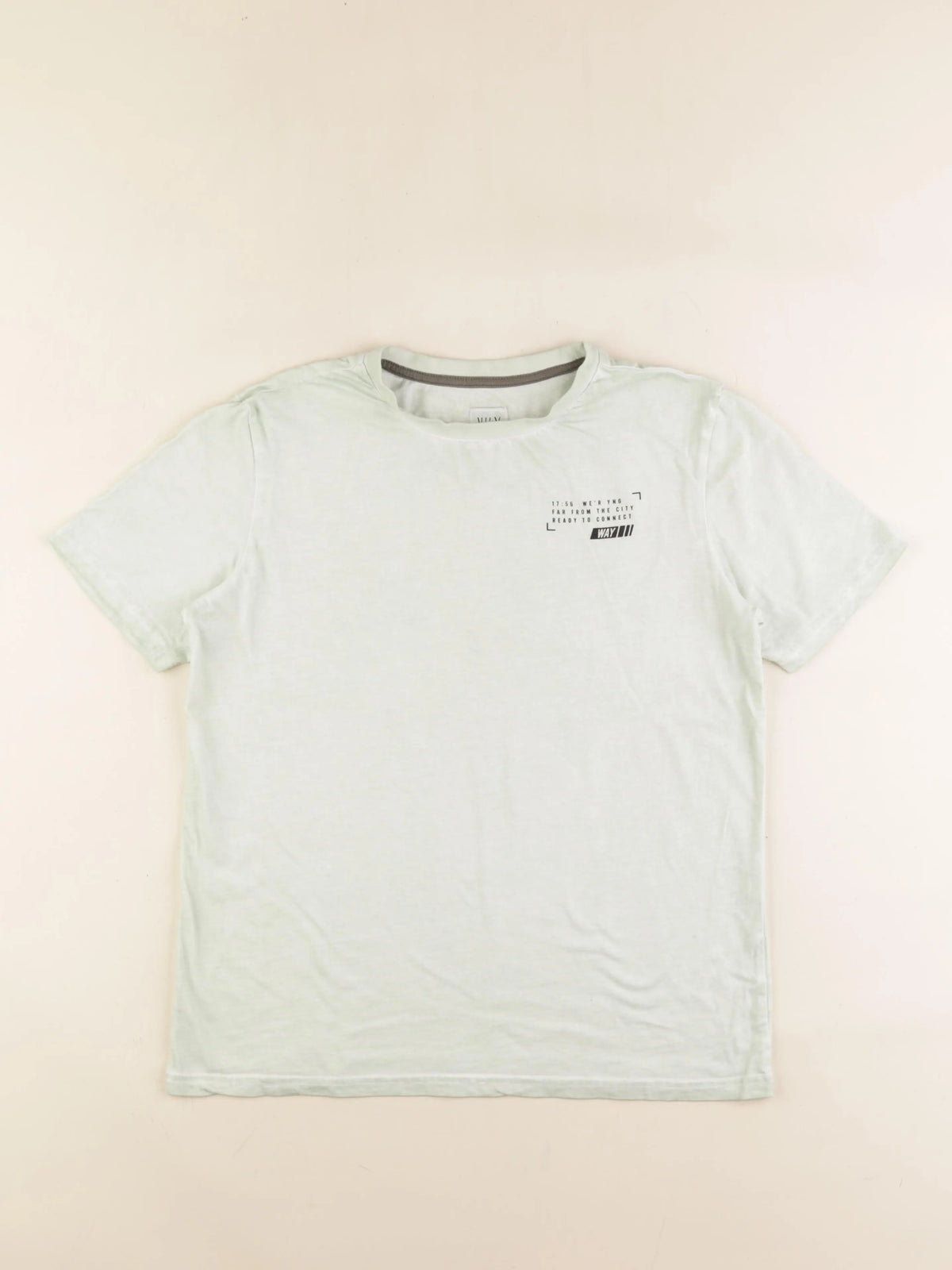 IKKS - tee-shirt imprimé au dos vert - 14 ans