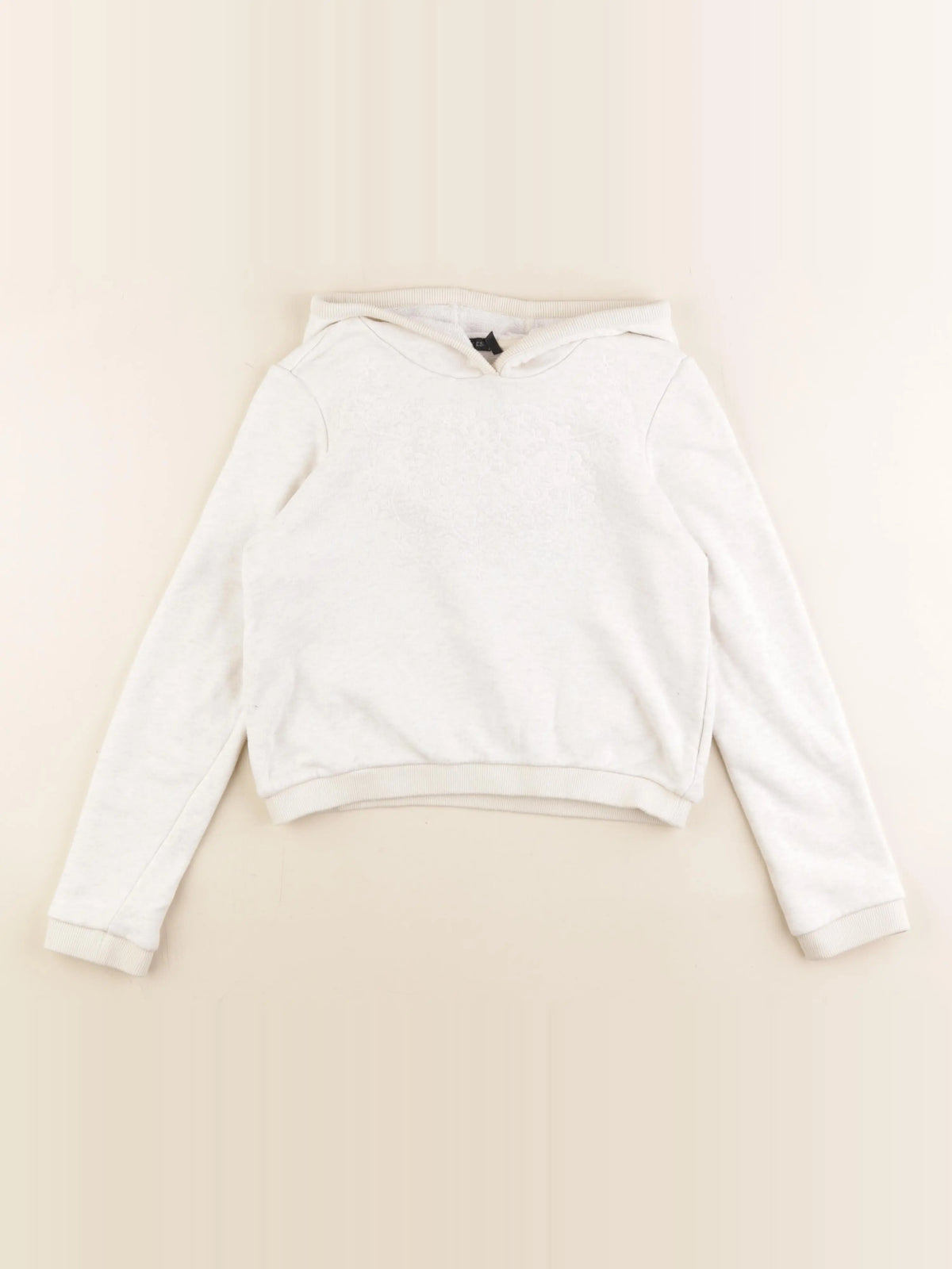 IKKS - sweat blanc - 10 ans