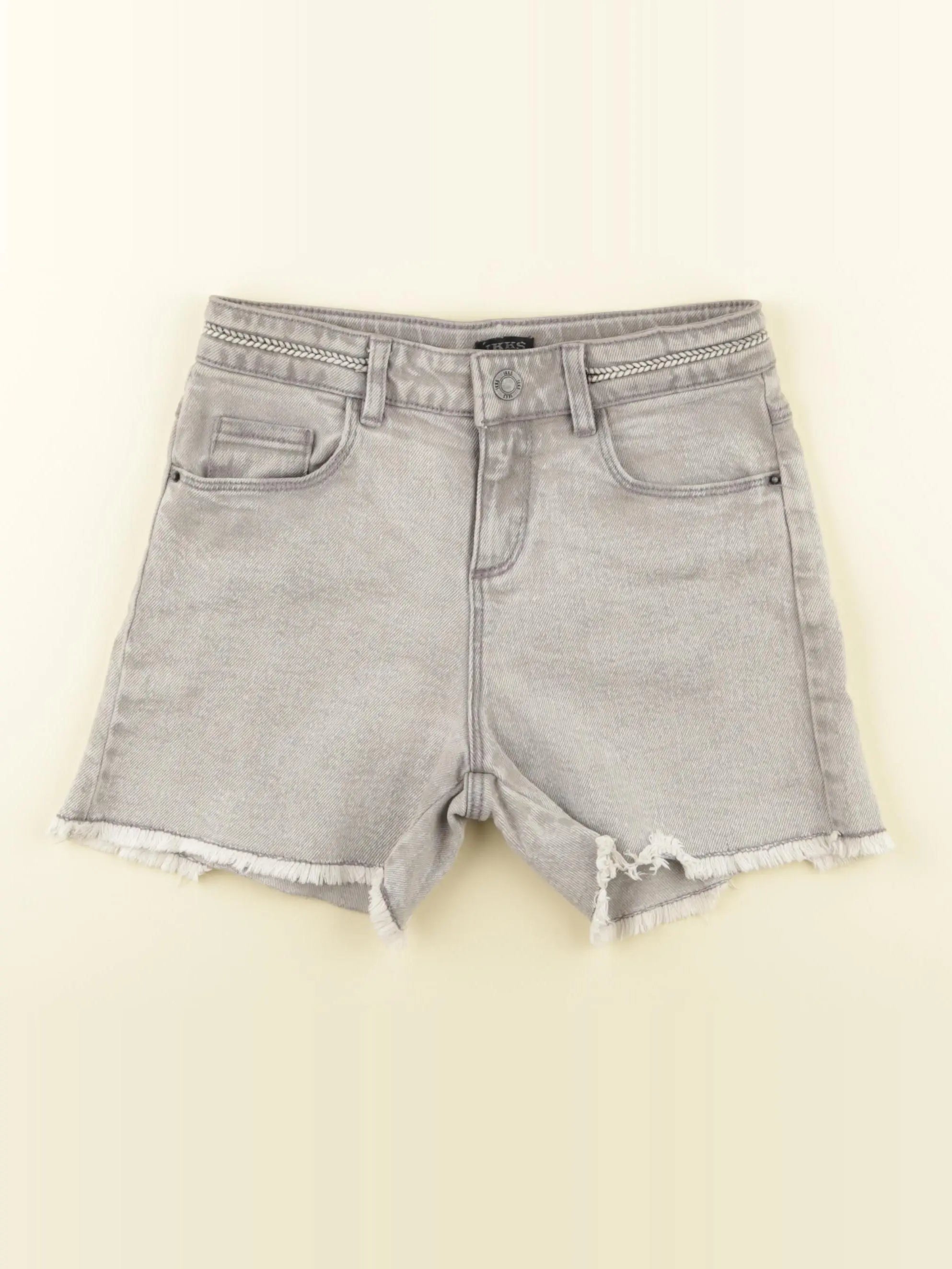 IKKS - short gris - 8 ans