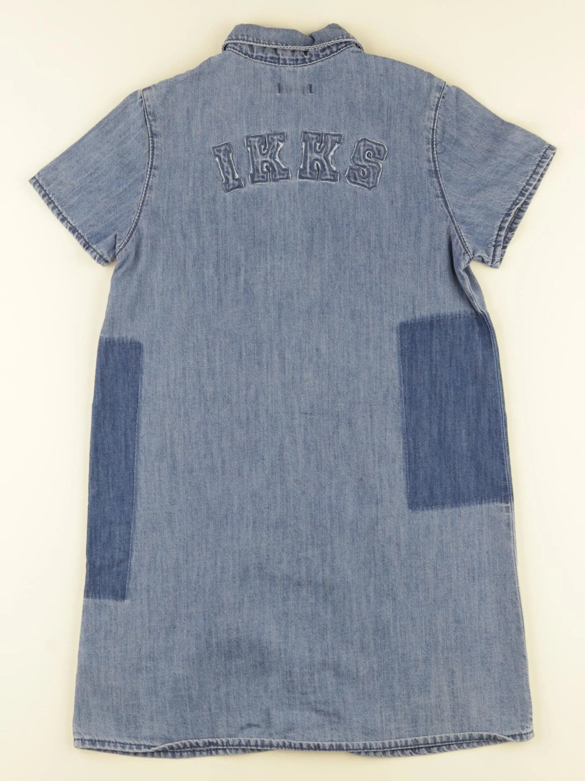 IKKS - robe imprimé au dos bleu - 8 ans