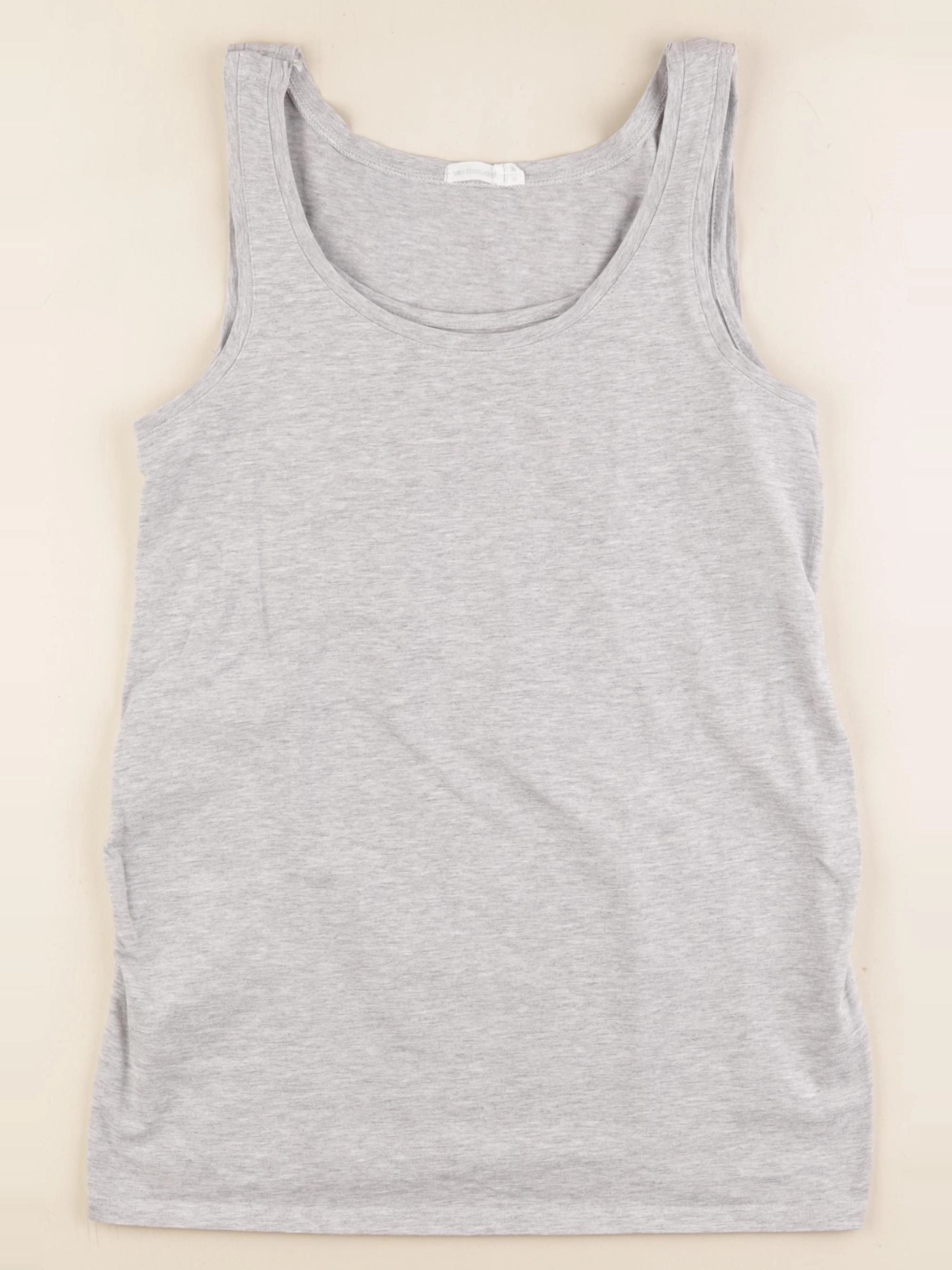 Vertbaudet - débardeur grossesse, allaitement gris - 34 à 36