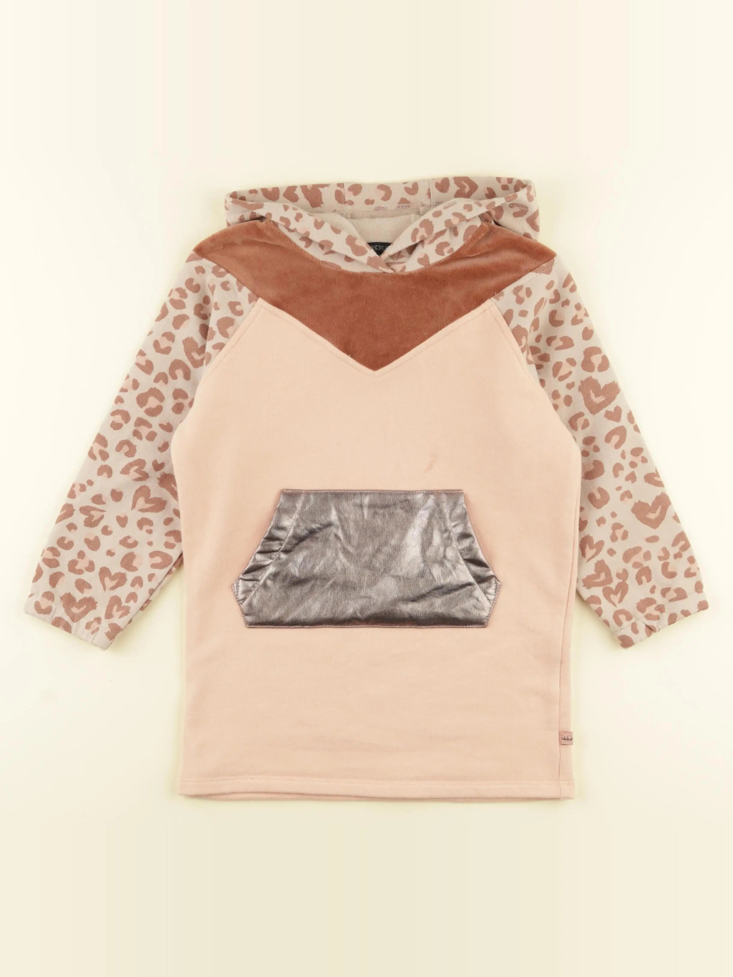 IKKS - robe rose, beige - 3 ans