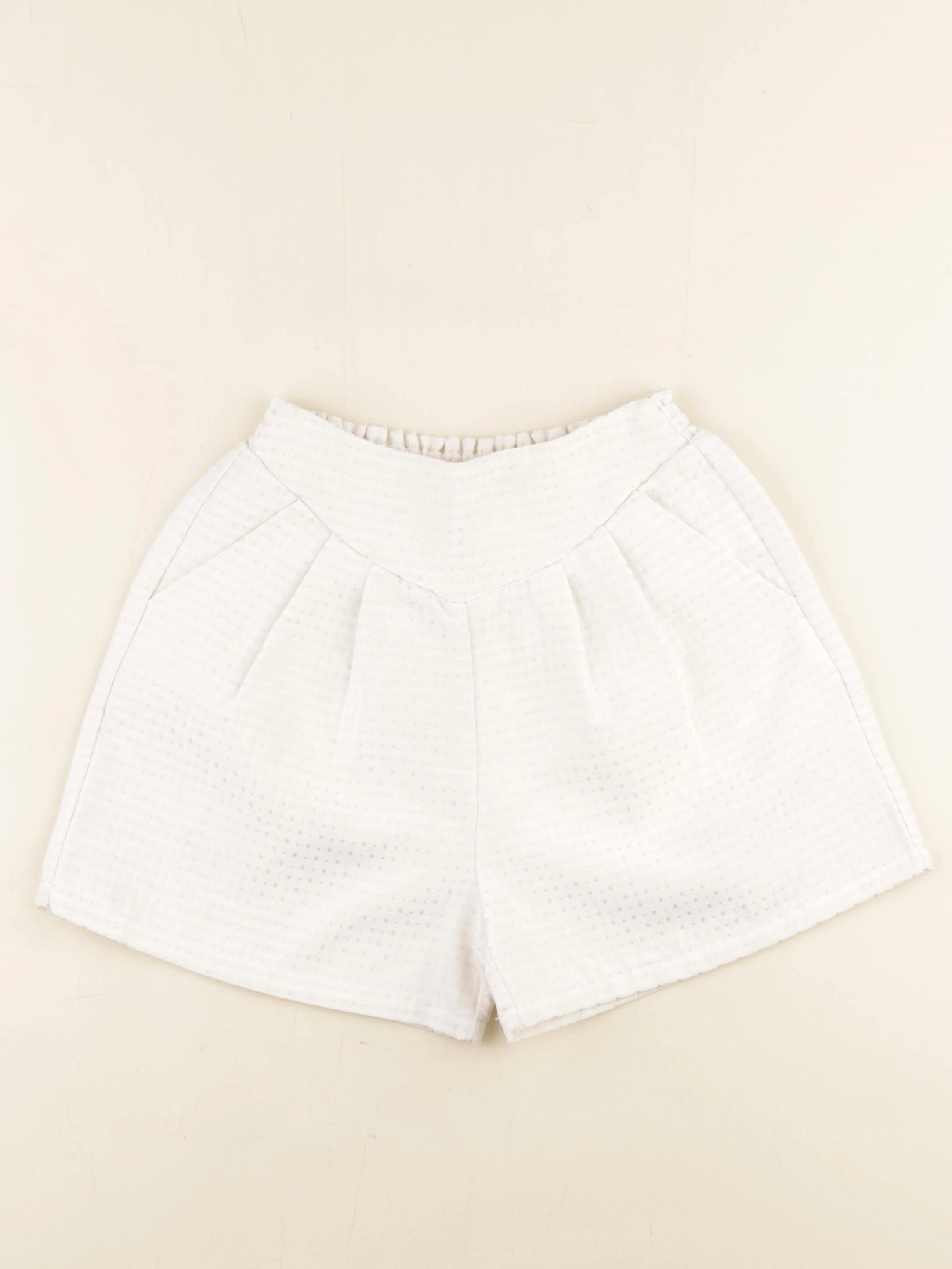 Tape à l'oeil - short beige, or - 8 ans