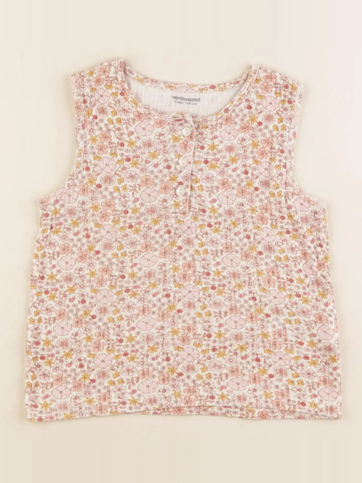 Vertbaudet - débardeur multicolore - 4 ans