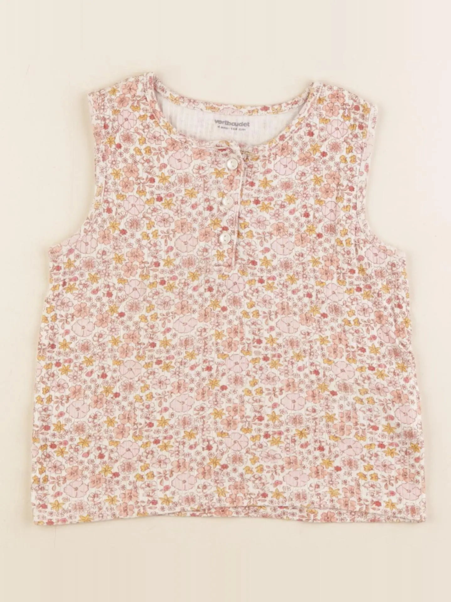 Vertbaudet - débardeur multicolore - 4 ans