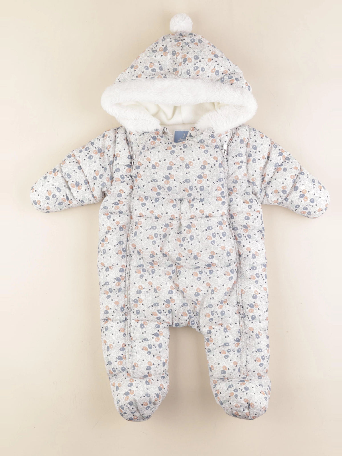 Jacadi - combi-pilote multicolore - 6 mois