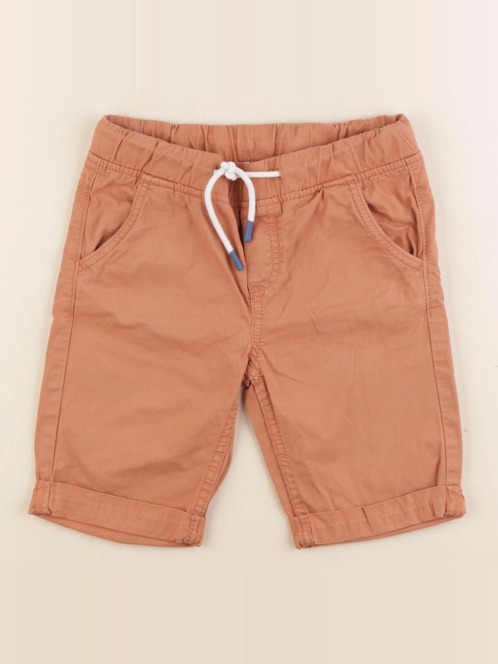 Vertbaudet - short marron - 7 ans