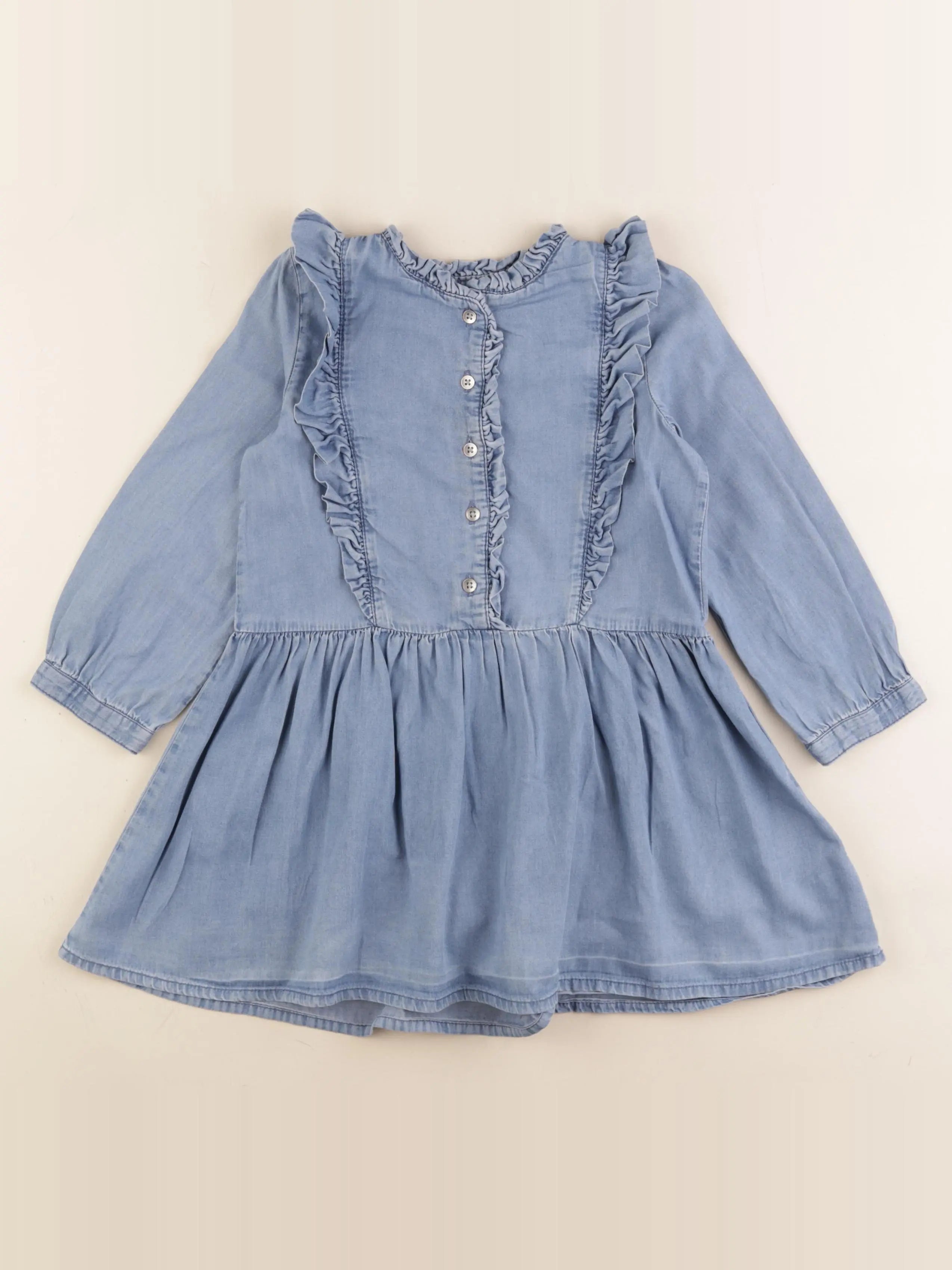 La Redoute - robe bleu - 4 ans
