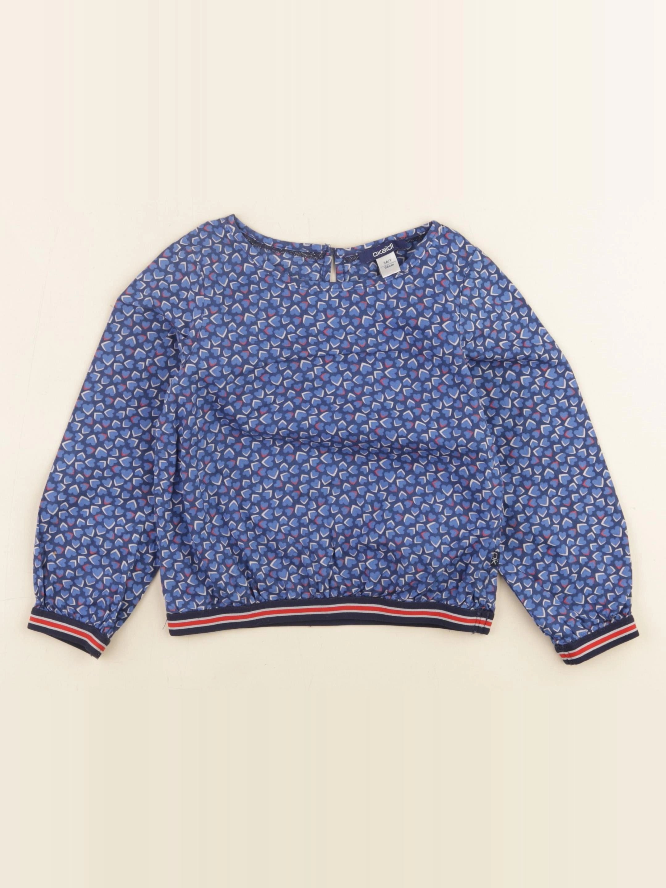 Okaidi - blouse bleu - 3 ans