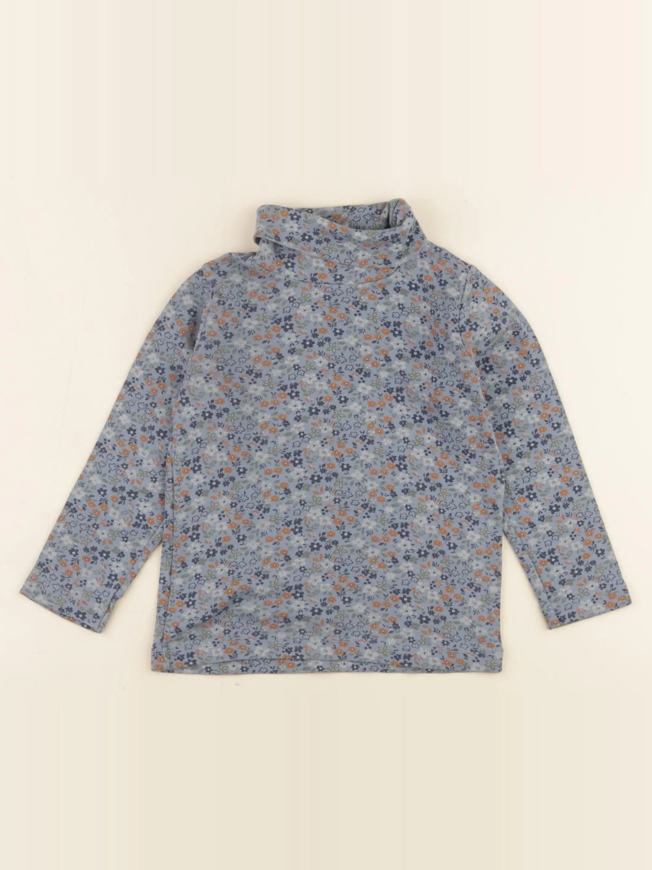 Petit Bateau - sous-pull bleu - 3 ans