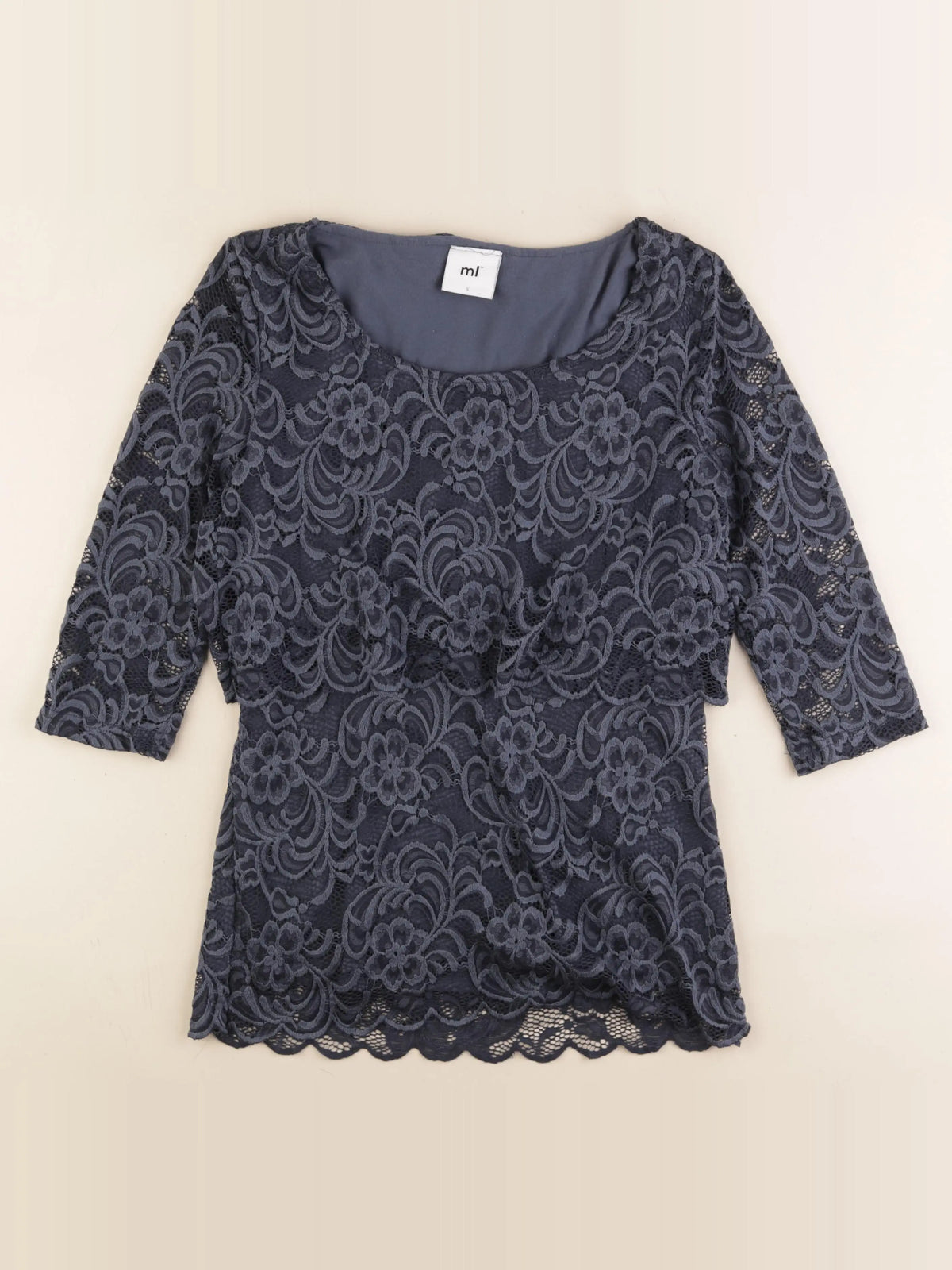 Mamalicious - blouse grossesse bleu - s