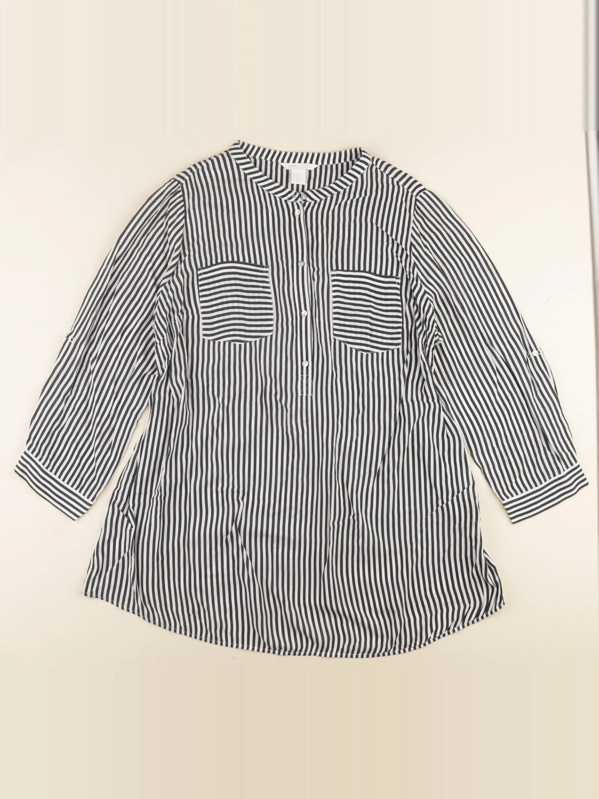 H&M - blouse grossesse blanc, noir - 40 à 42