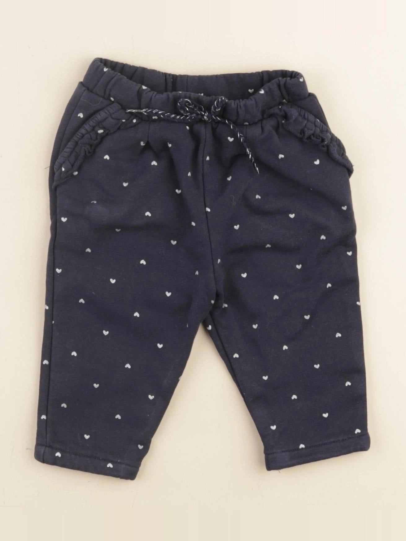 Vertbaudet - jogging bleu - 9 mois