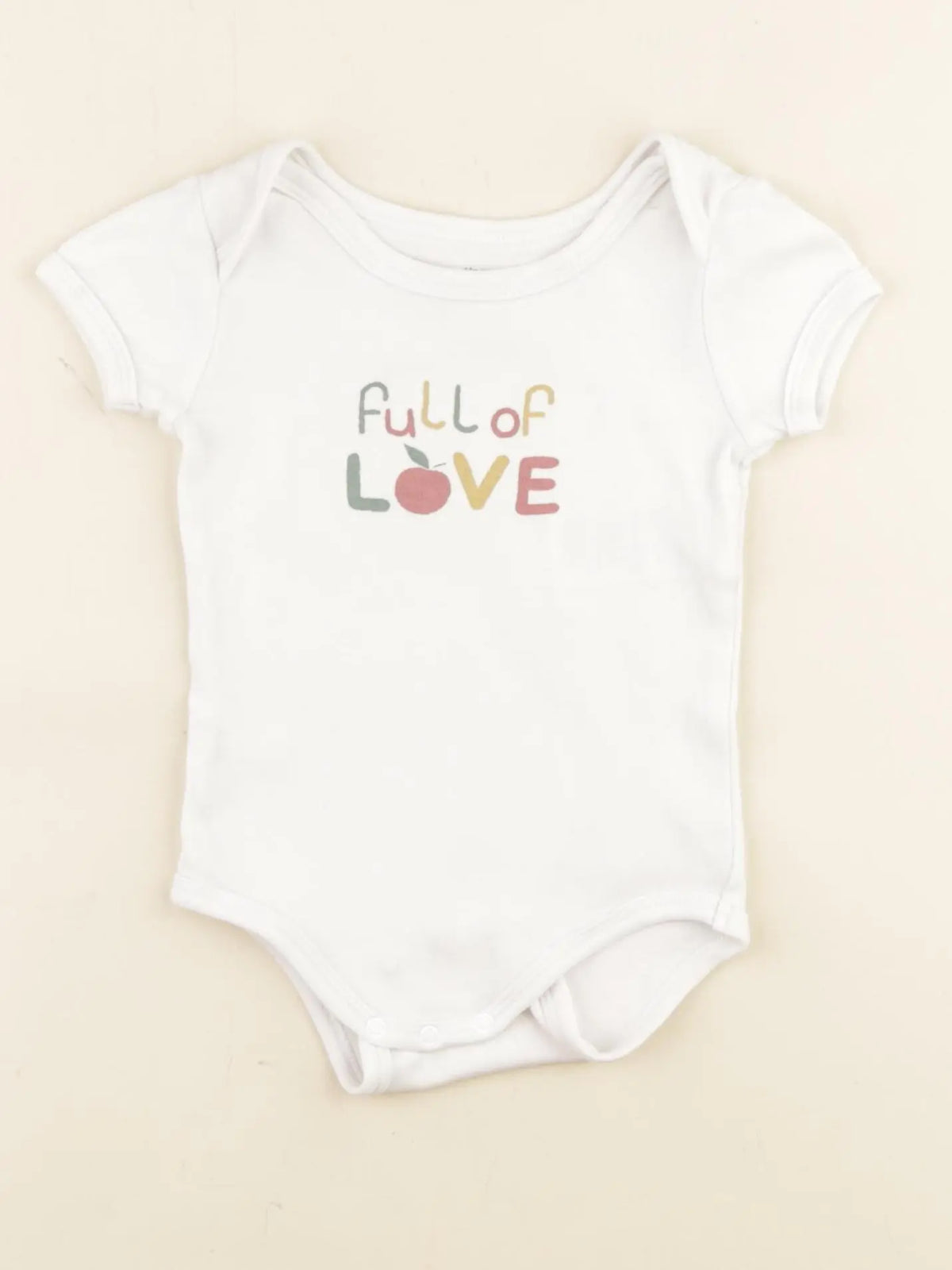 Vertbaudet - body blanc - 9 mois