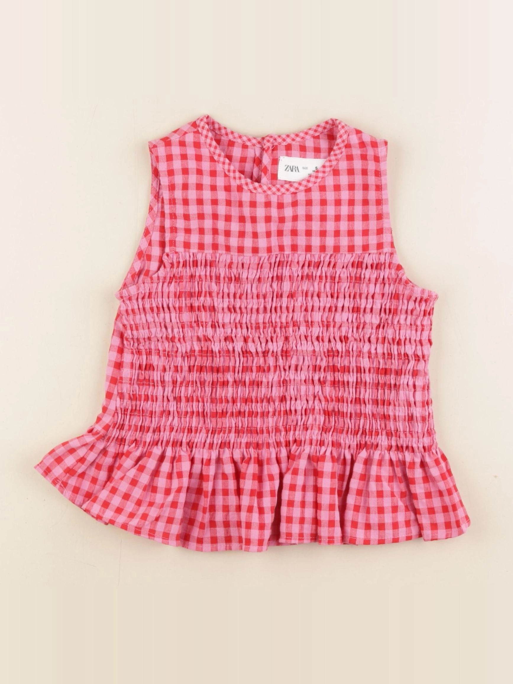 Zara - blouse rose - 5 ans