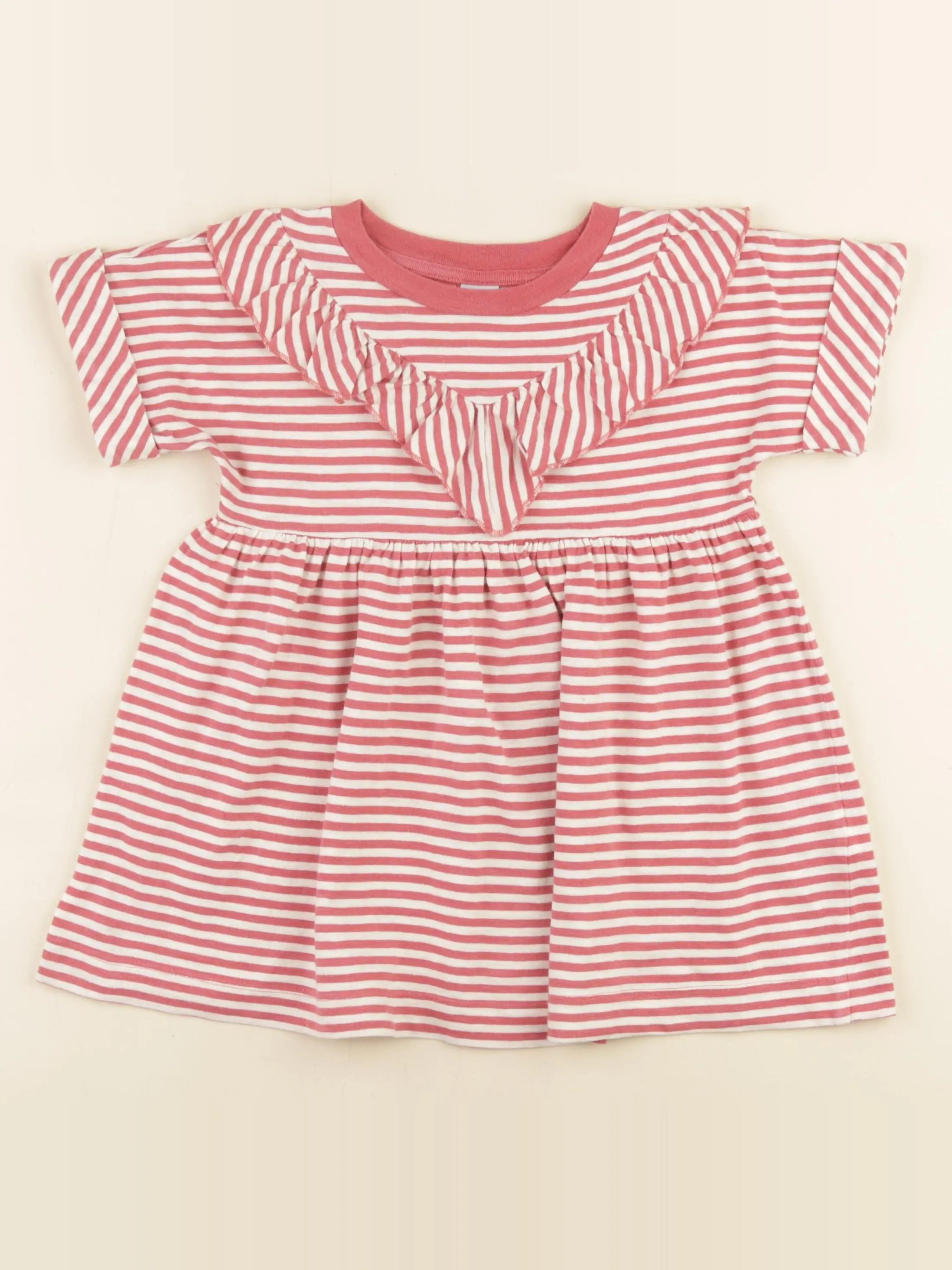 Petit Bateau - robe rose - 3 ans