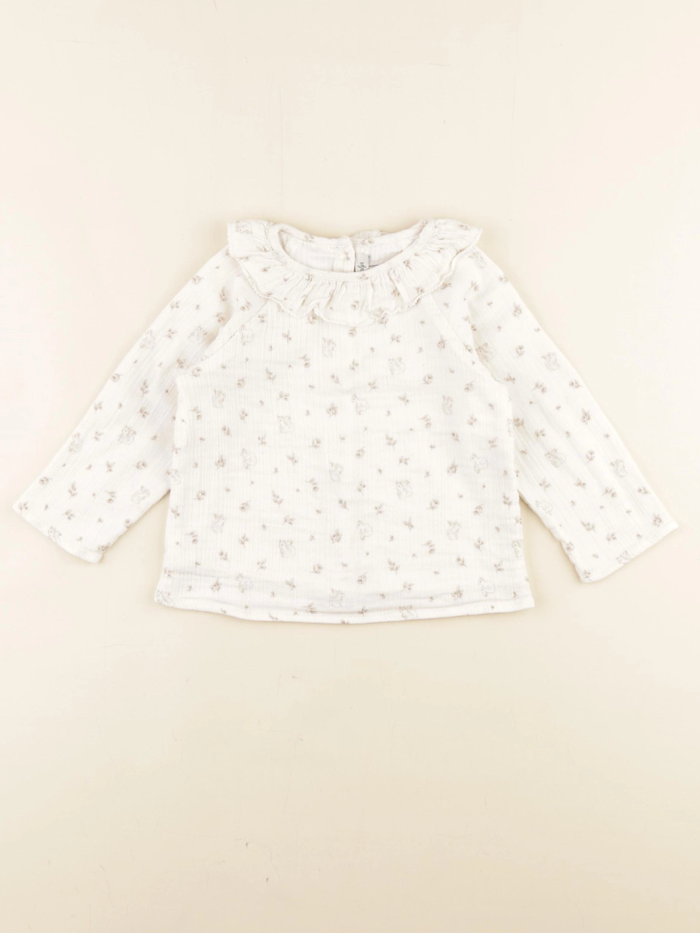 Natalys - blouse beige - 24 mois