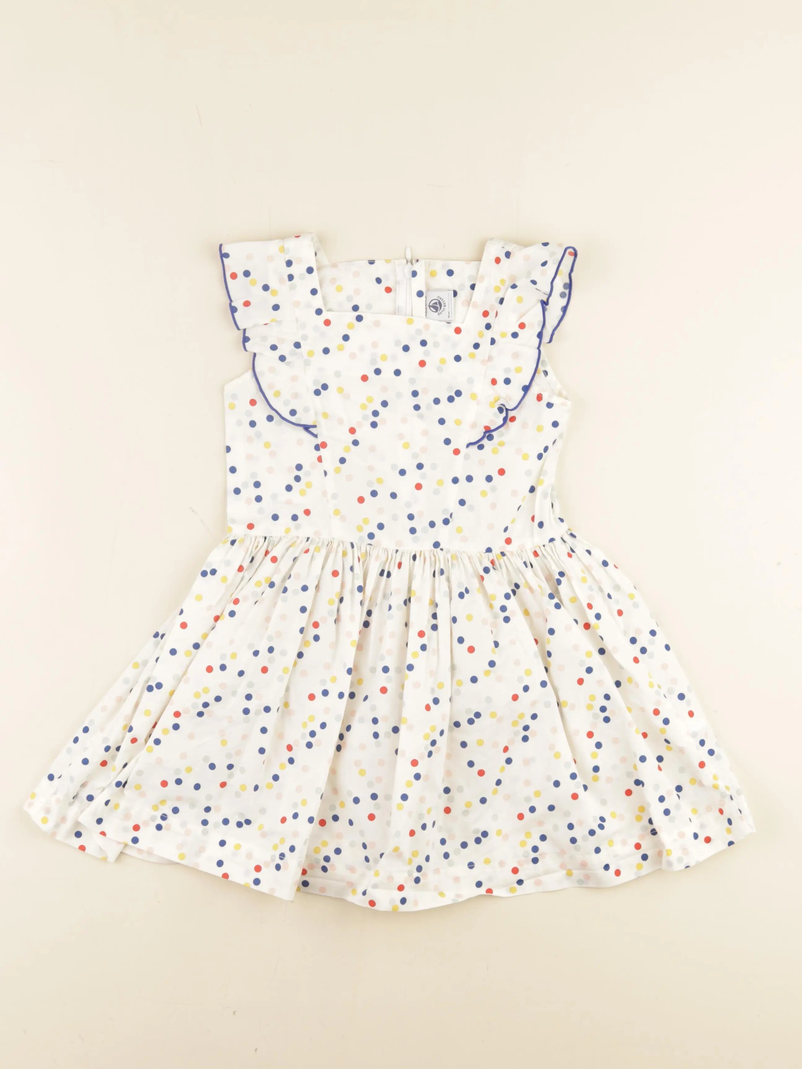 Petit Bateau - robe multicolore - 4 ans