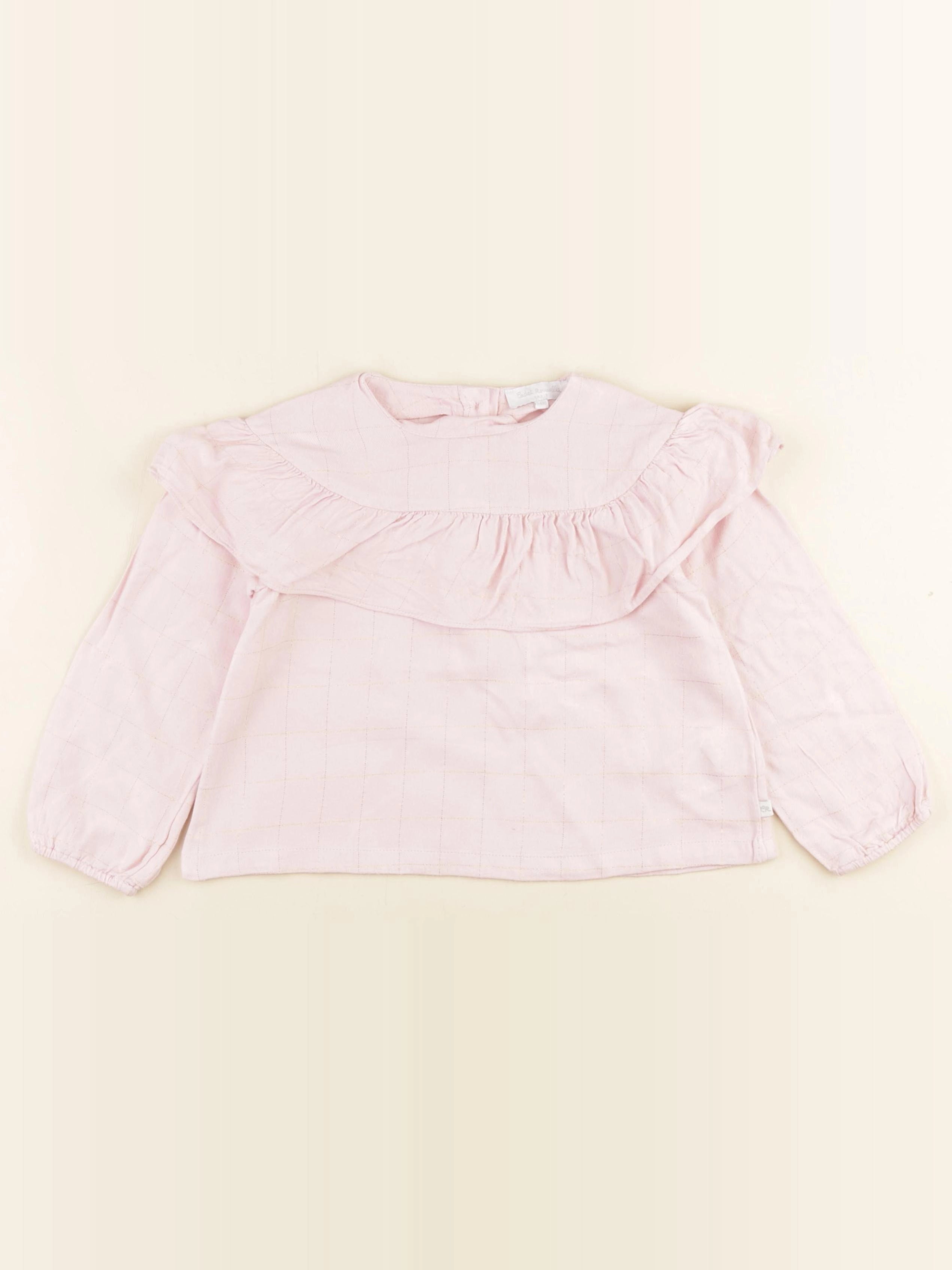 Cadet Rousselle - blouse rose, or - 24 mois