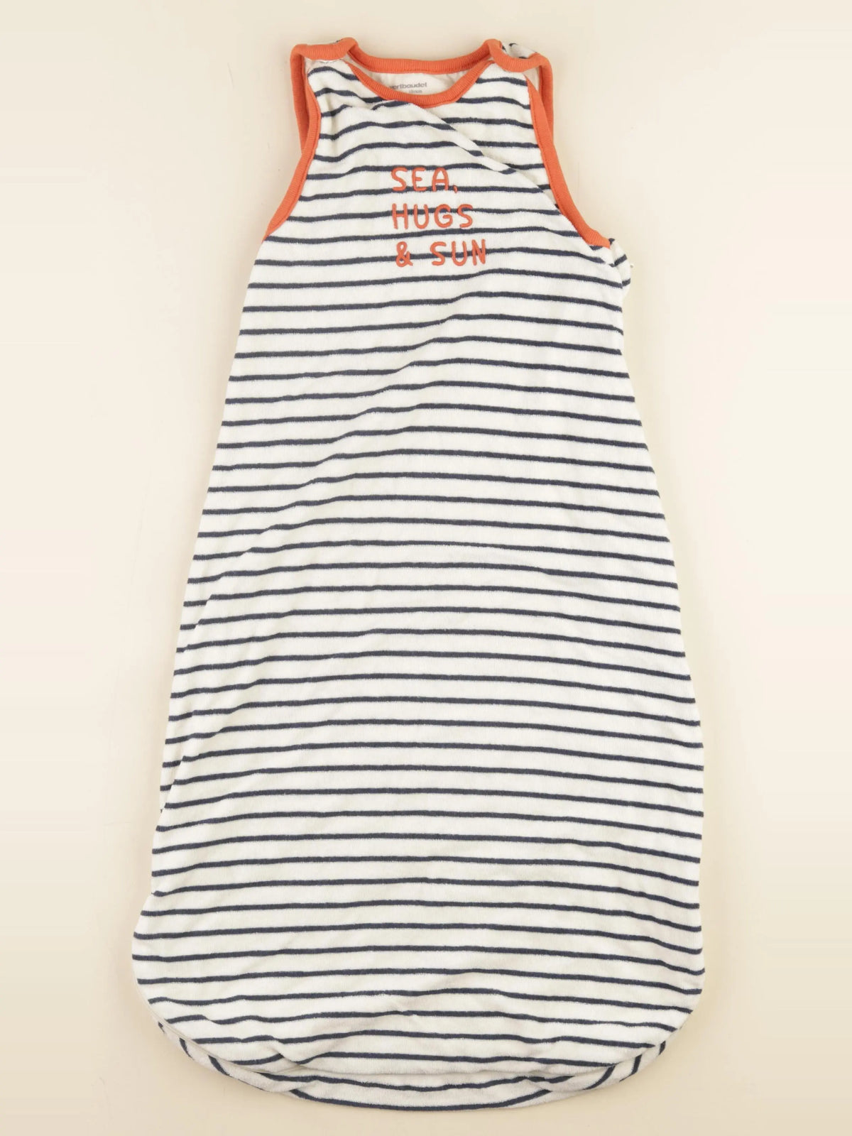 Vertbaudet - gigoteuse TOG 1 bleu, beige - 6/18 mois