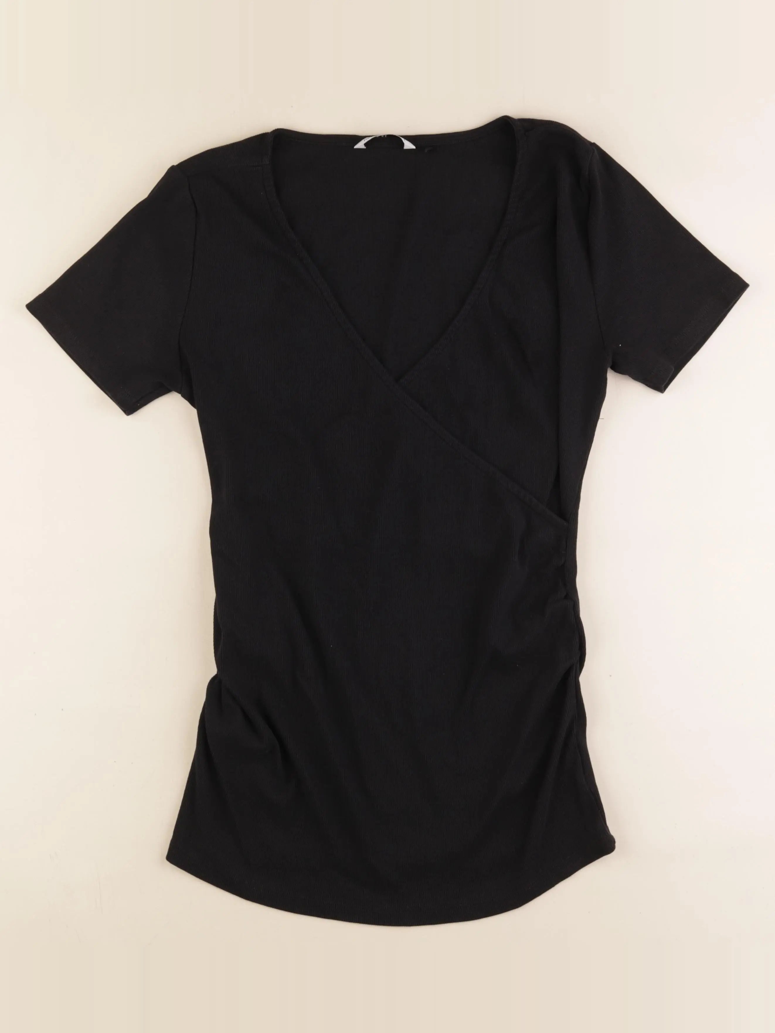 Noppies maternité - tee-shirt allaitement noir - l