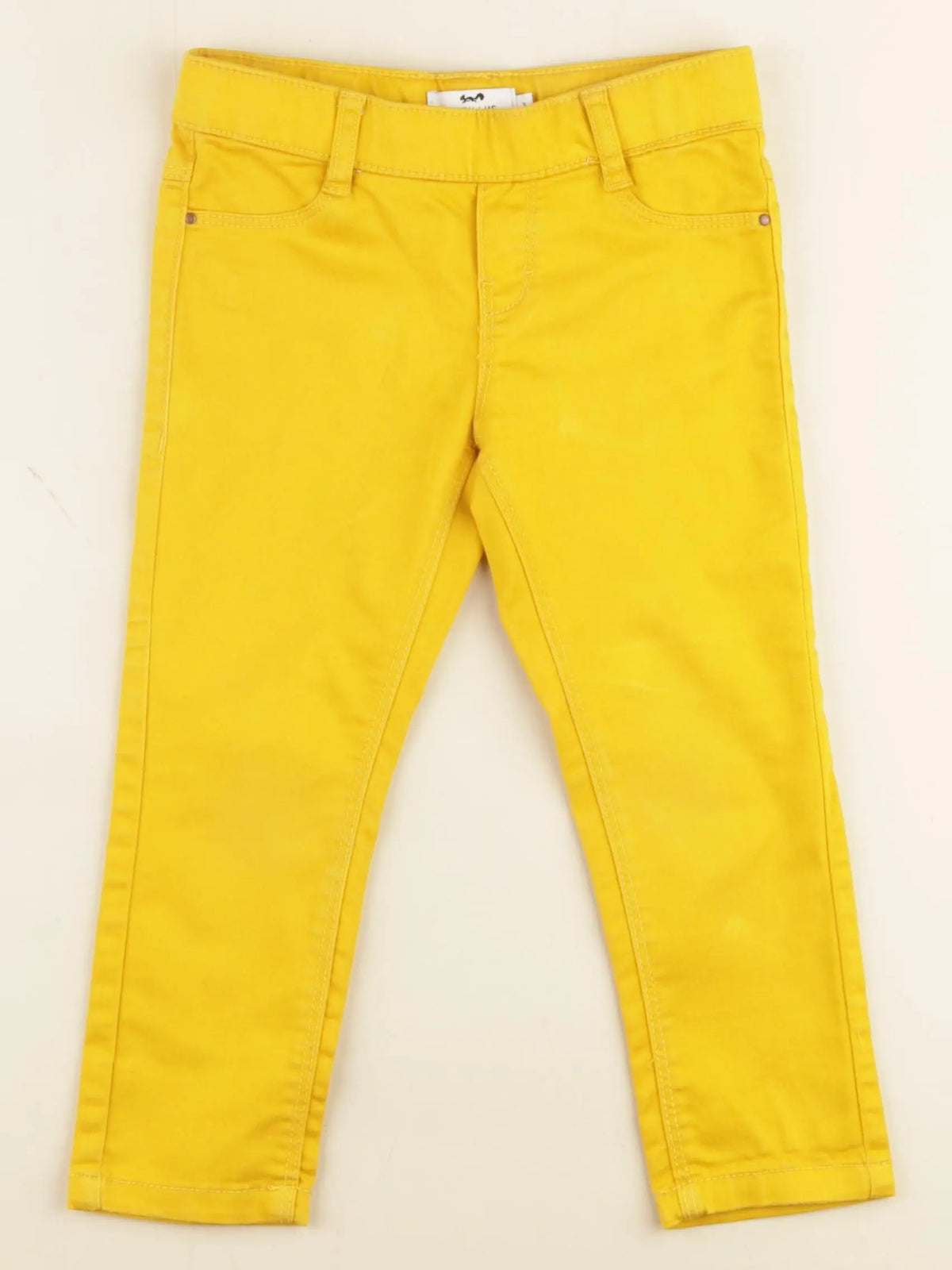 Cyrillus - jegging jaune - 3 ans
