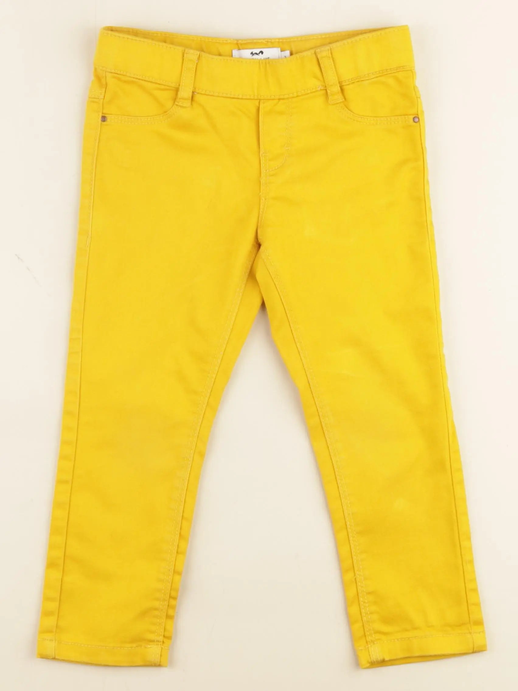 Cyrillus - jegging jaune - 3 ans