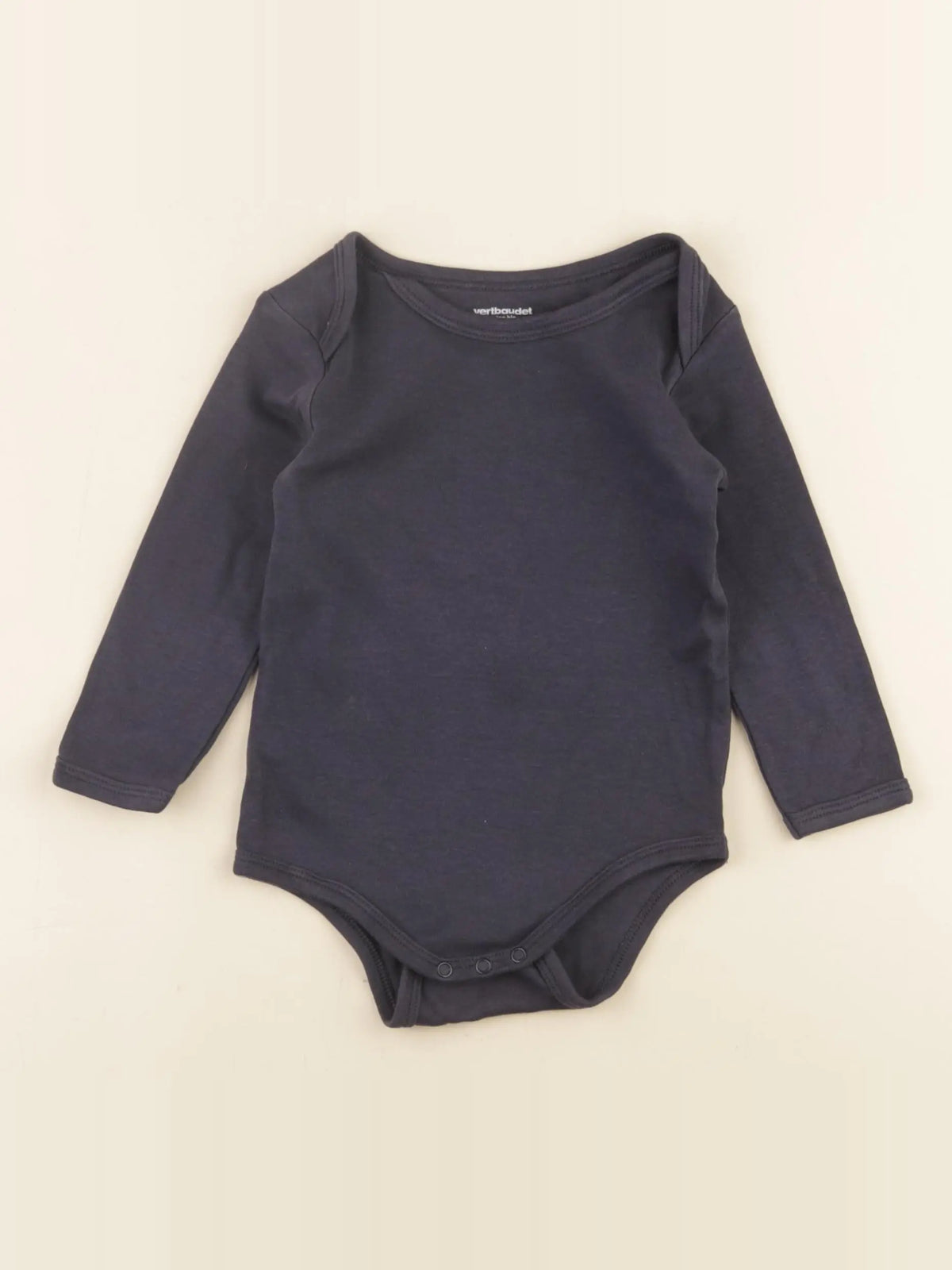 Vertbaudet - body bleu - 18 mois