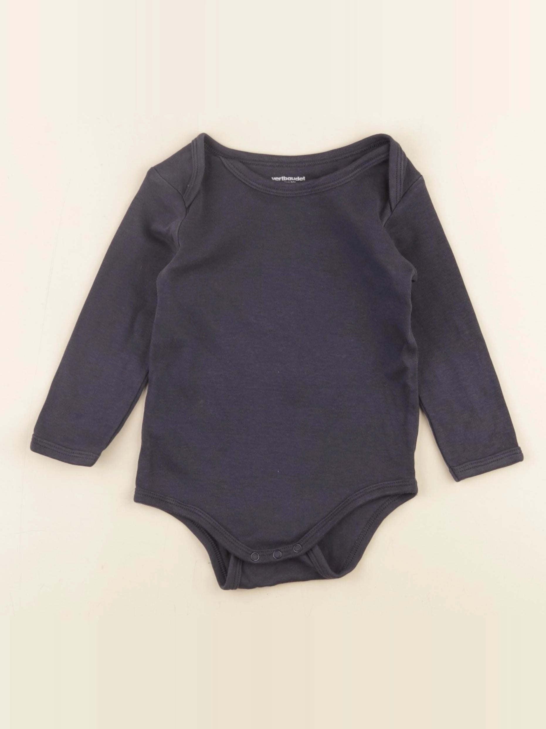 Vertbaudet - body bleu - 18 mois