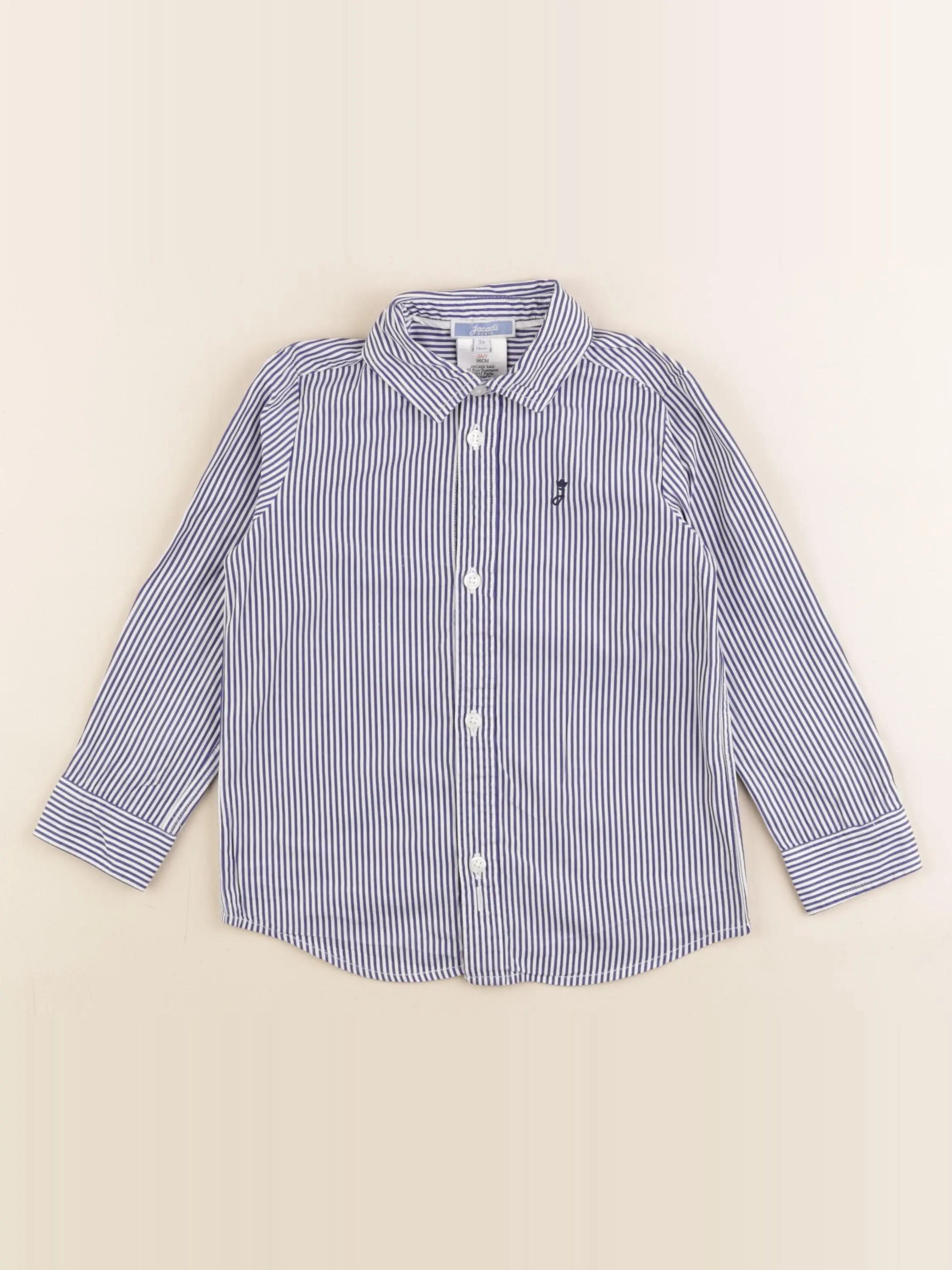 Jacadi - chemise bleu - 3 ans