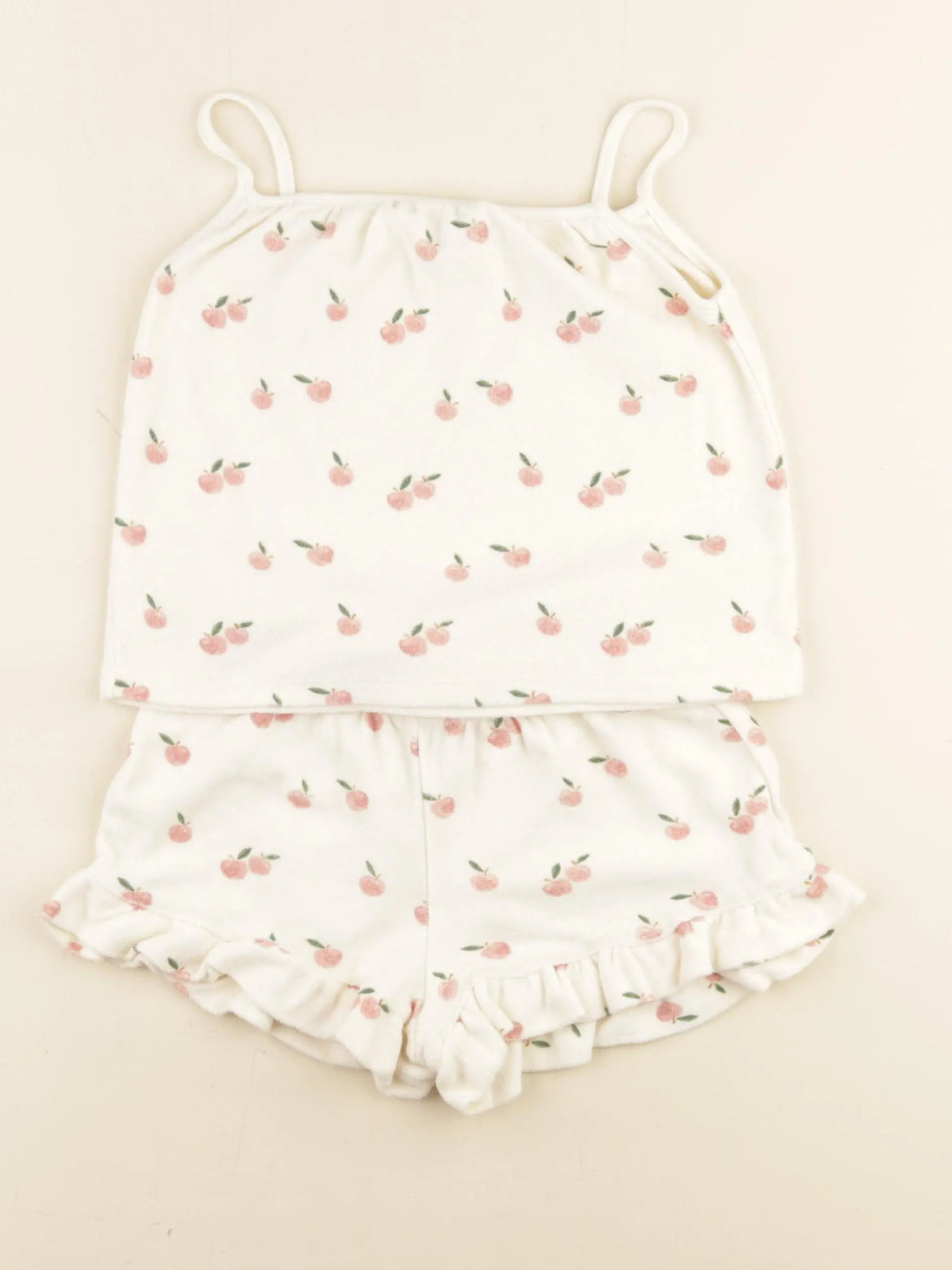 Natalys - ensemble beige, rose - 4 ans