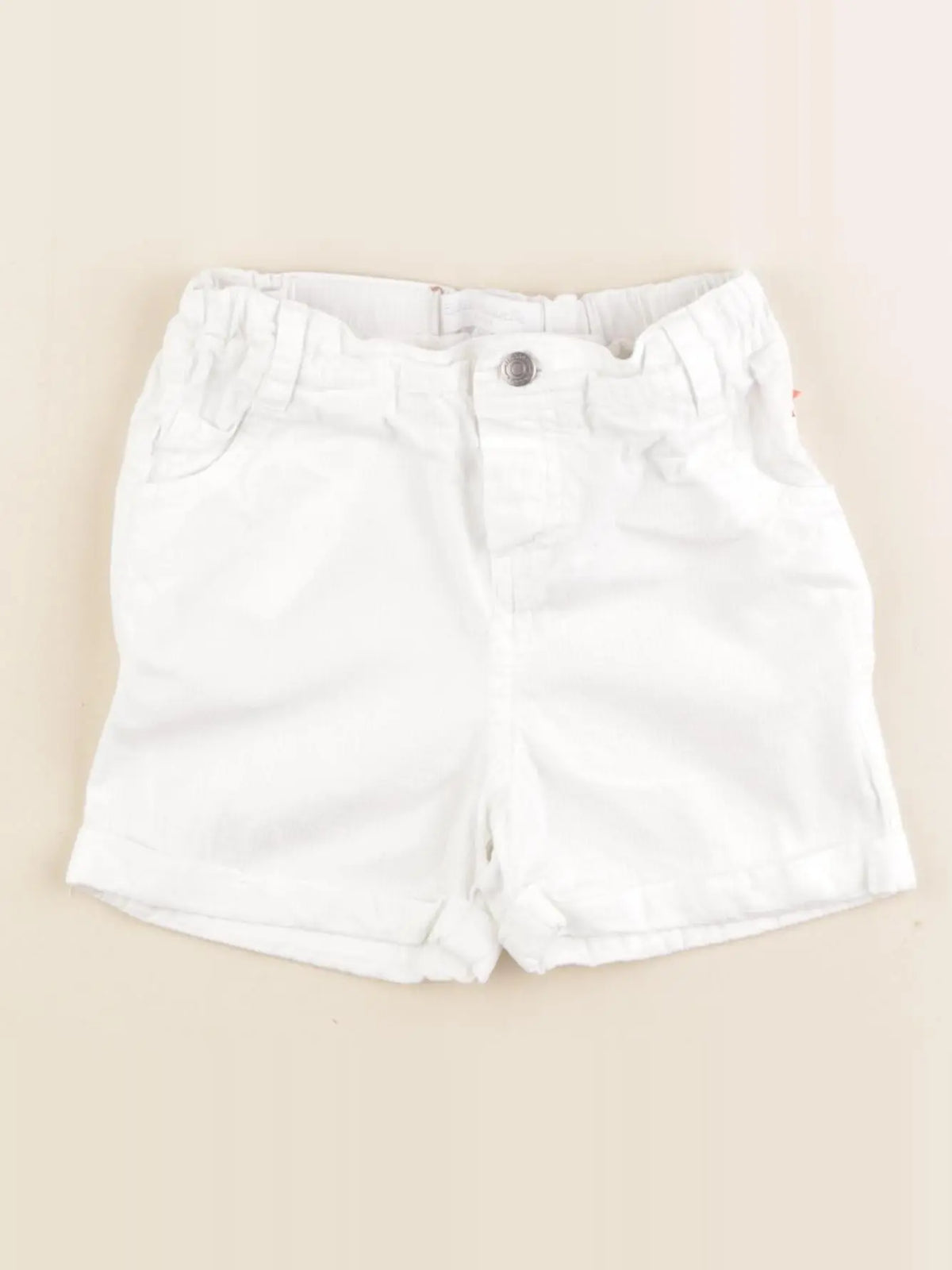 Cadet Rousselle - short blanc - 24 mois