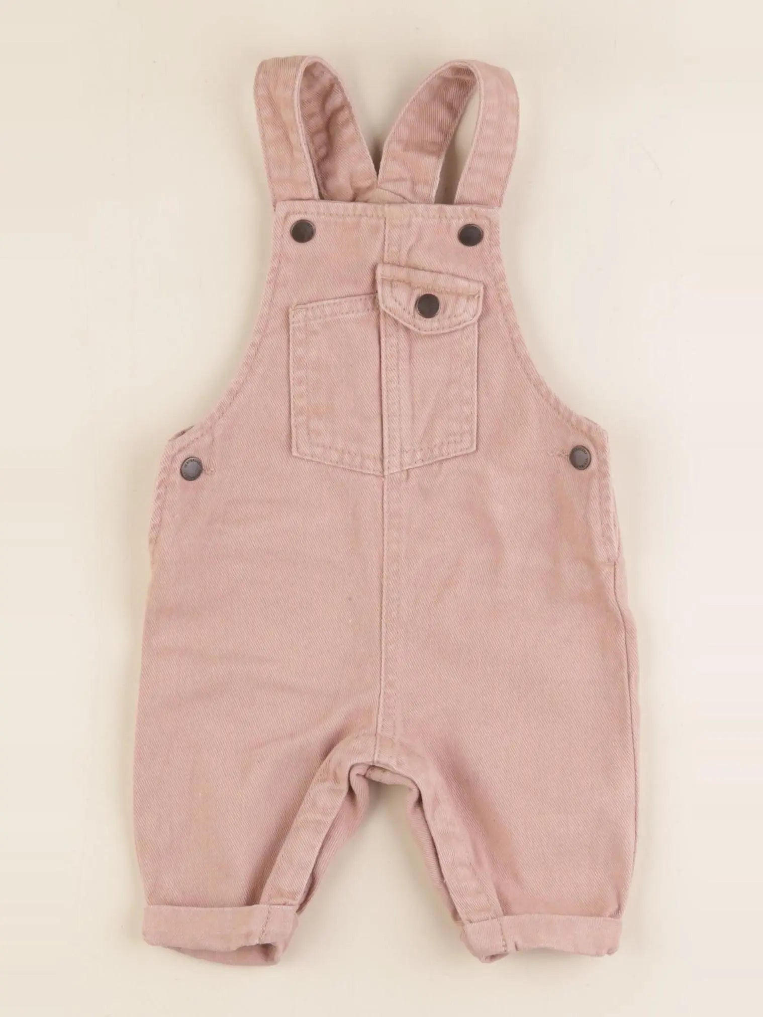 Vertbaudet - salopette marron - 3 mois