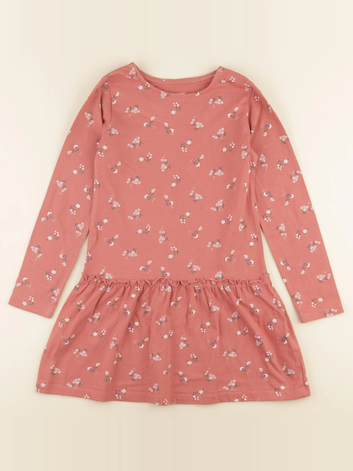 Vertbaudet - robe rose - 8 ans