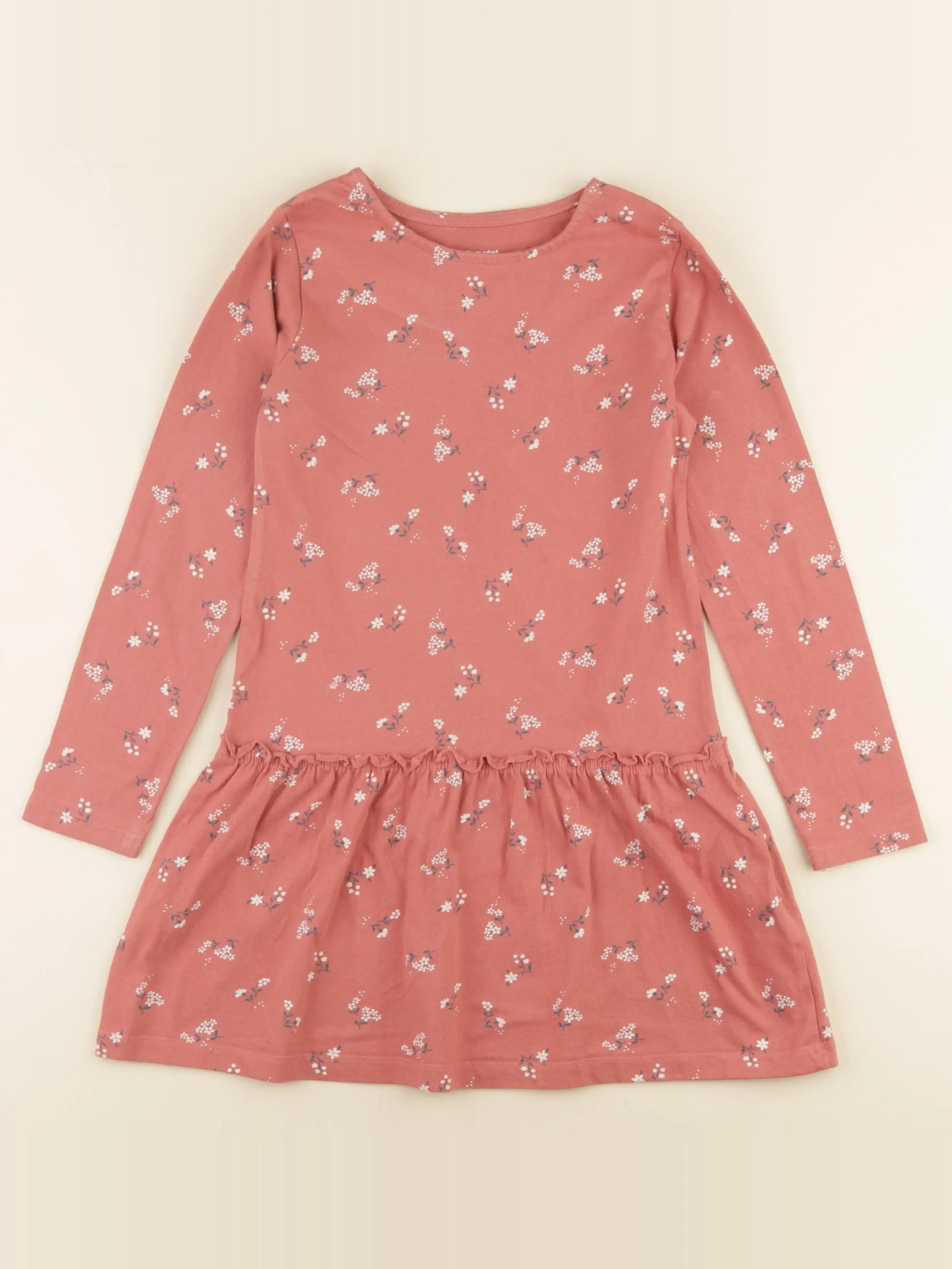 Vertbaudet - robe rose - 8 ans