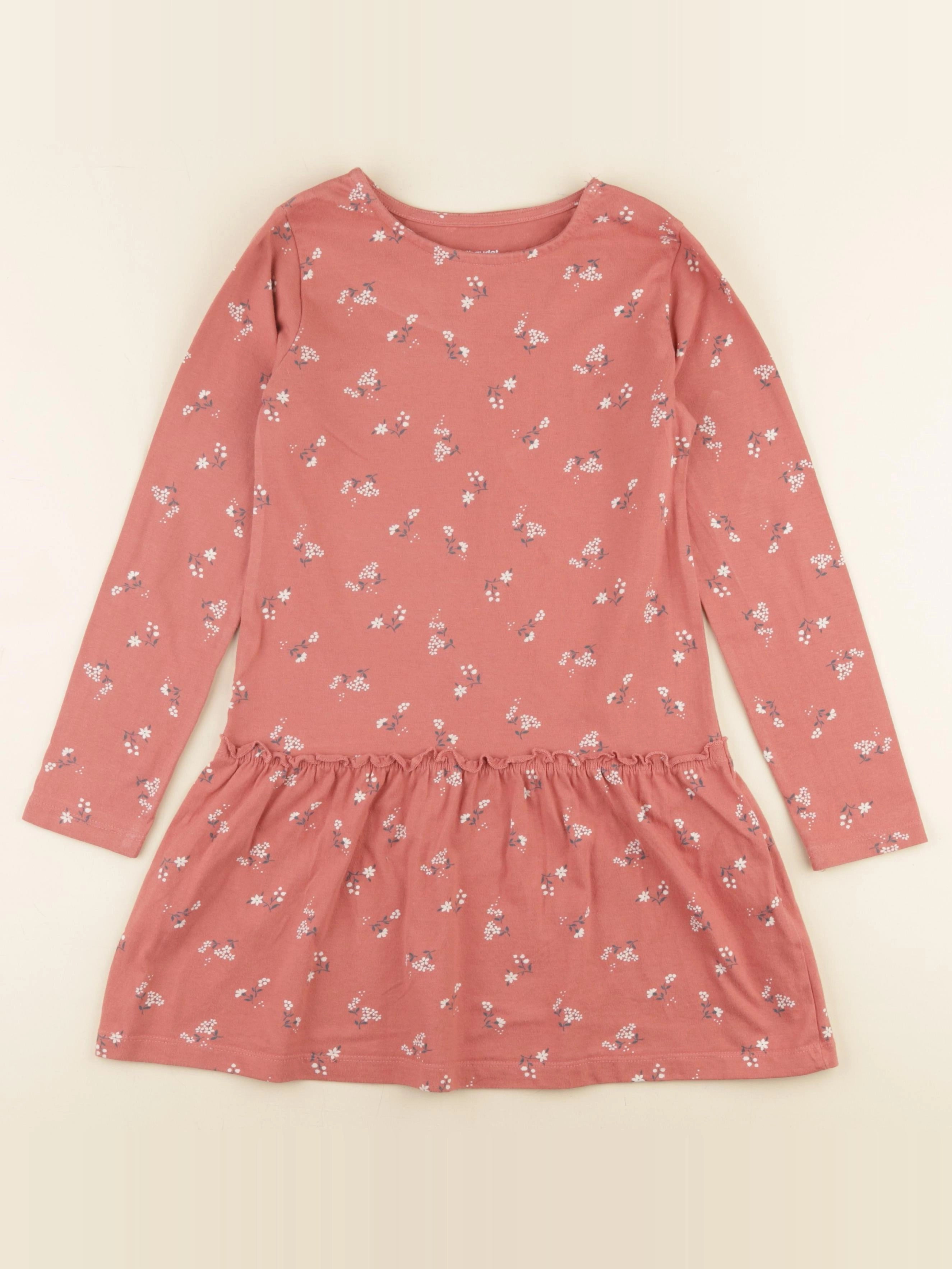 Vertbaudet - robe rose - 8 ans