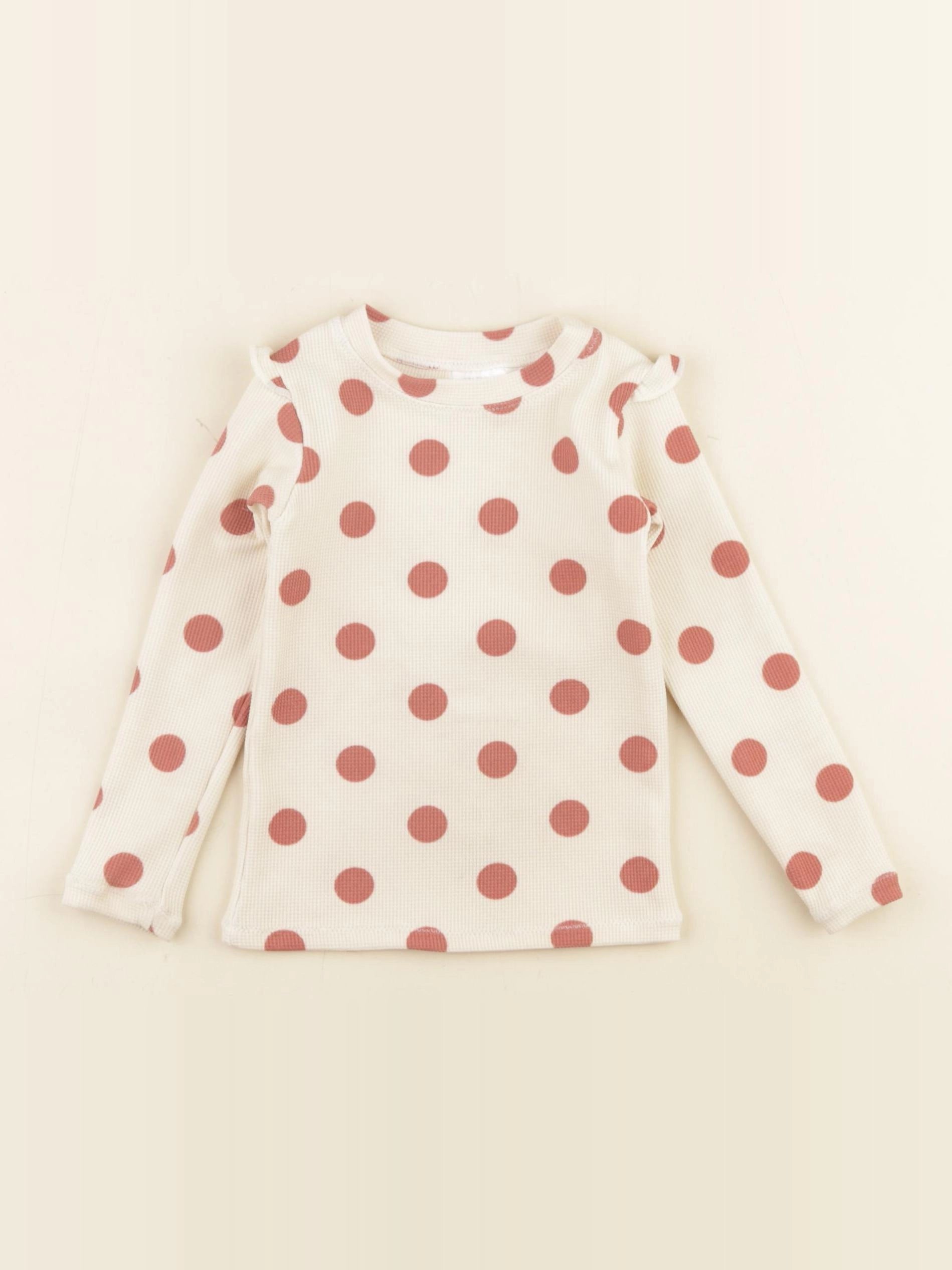 Zara - tee-shirt beige - 18/24 mois