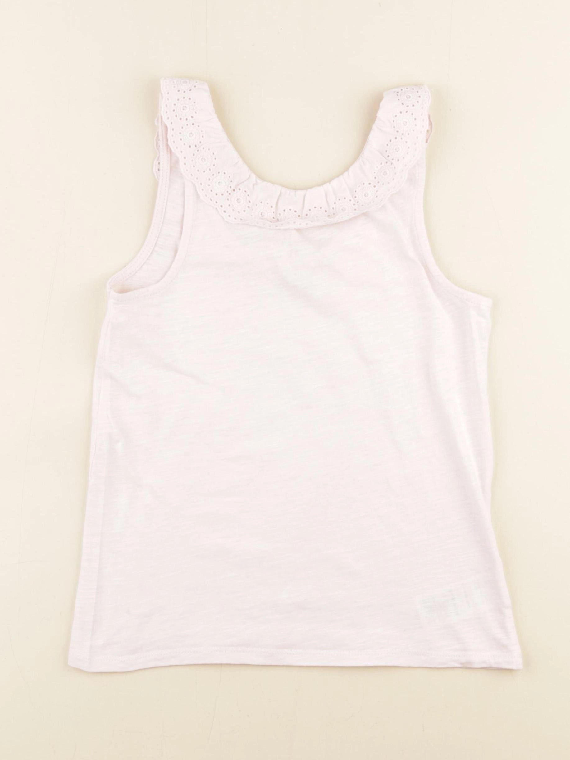 Vertbaudet - débardeur rose - 8 ans