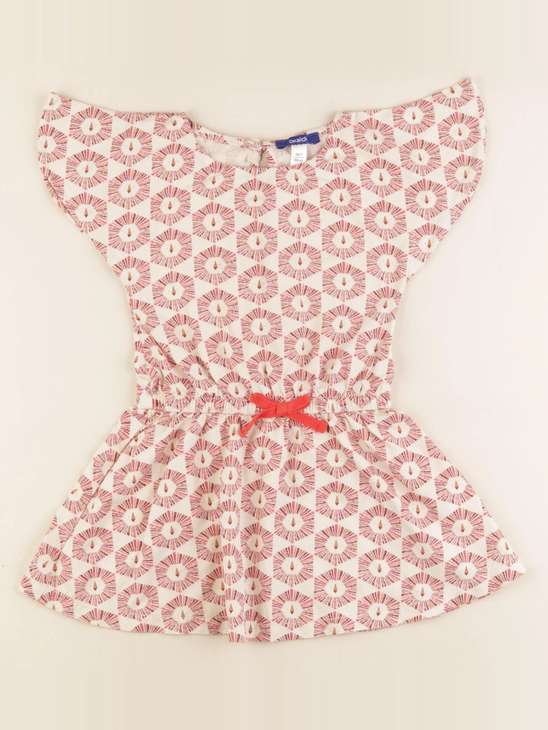 Okaidi - robe multicolore - 3 ans